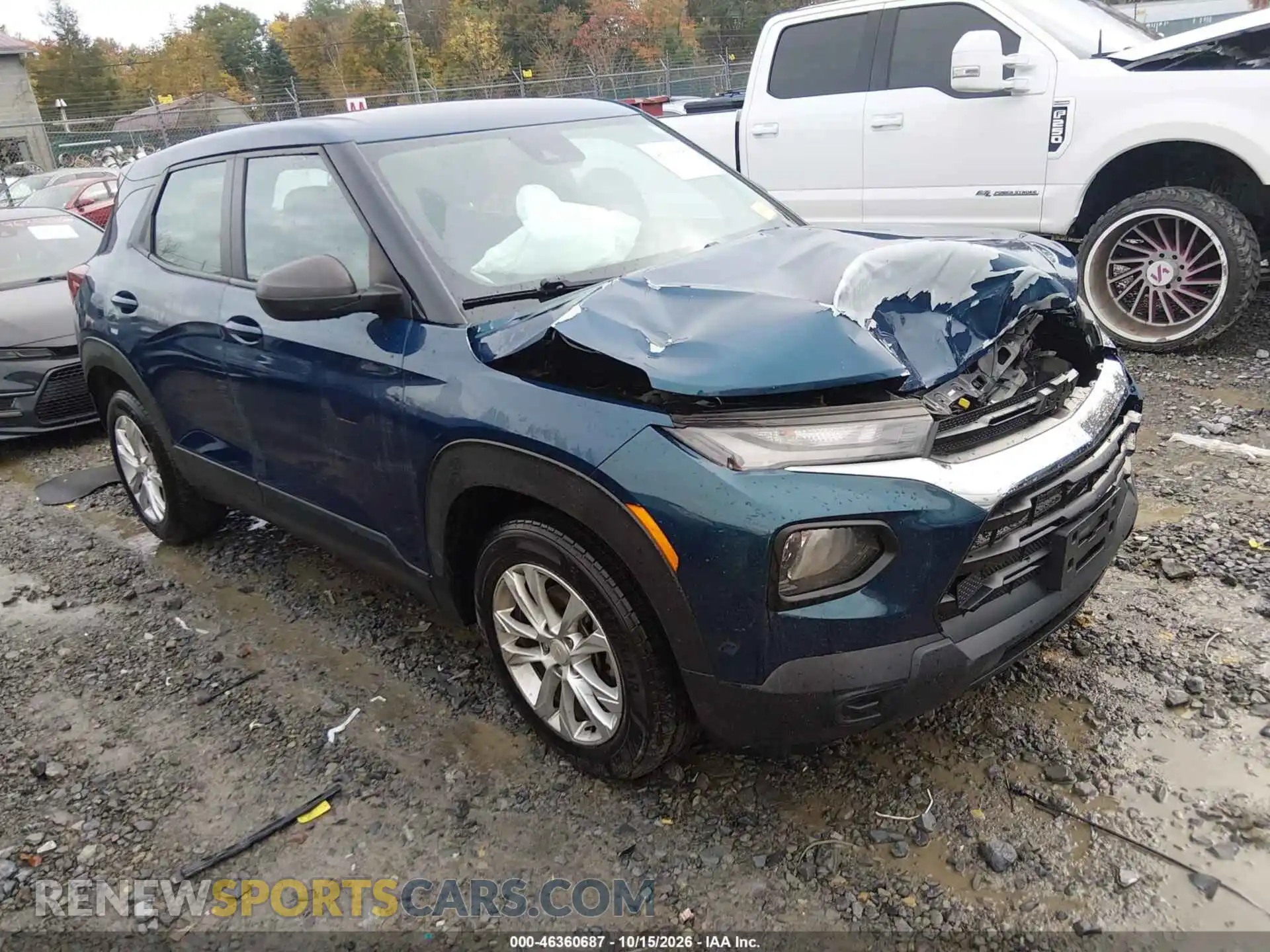 1 Photograph of a damaged car KL79MMS26MB126338 CHEVROLET TRAILBLAZER 2021
