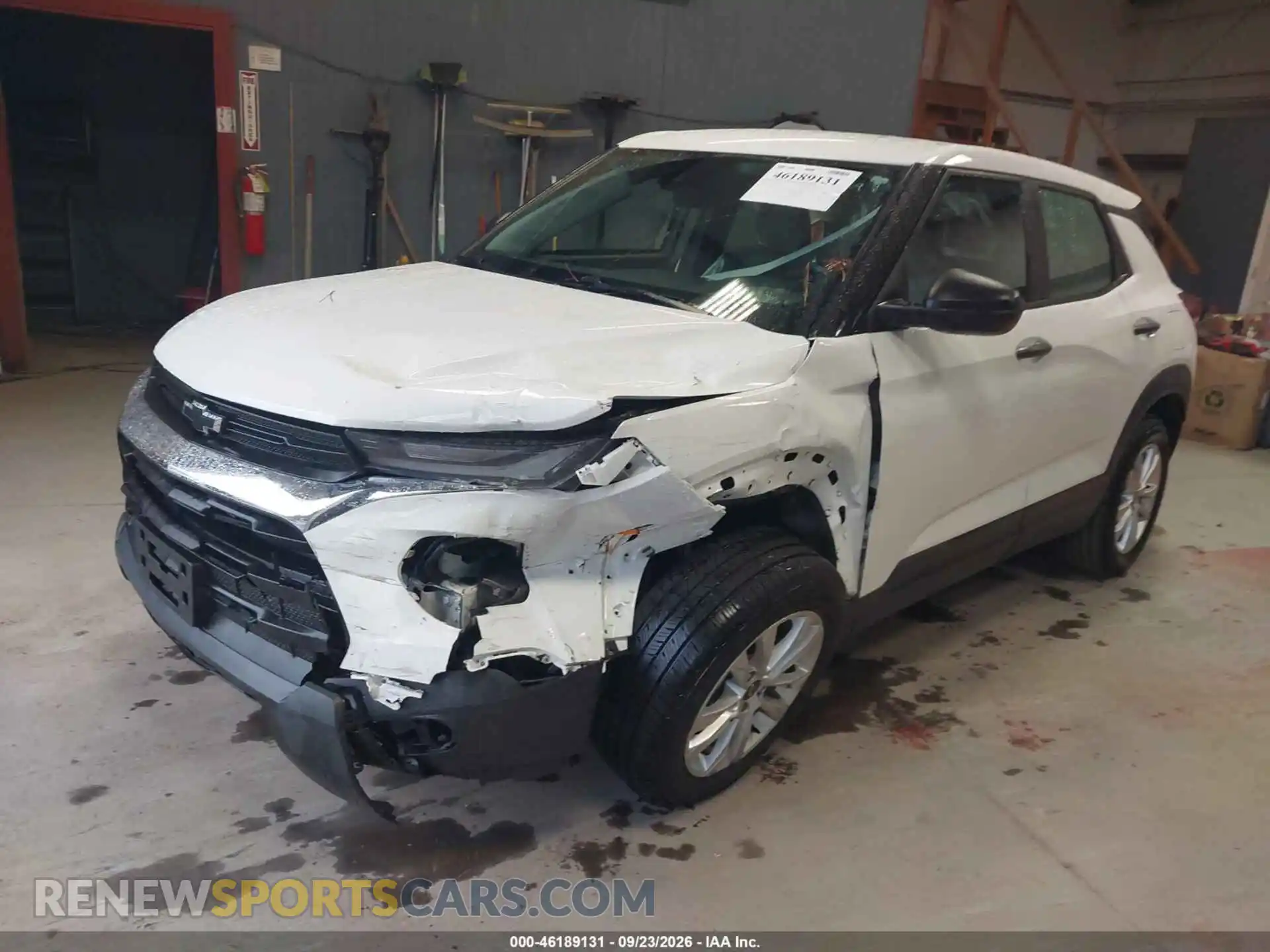 2 Photograph of a damaged car KL79MMS26MB152969 CHEVROLET TRAILBLAZER 2021