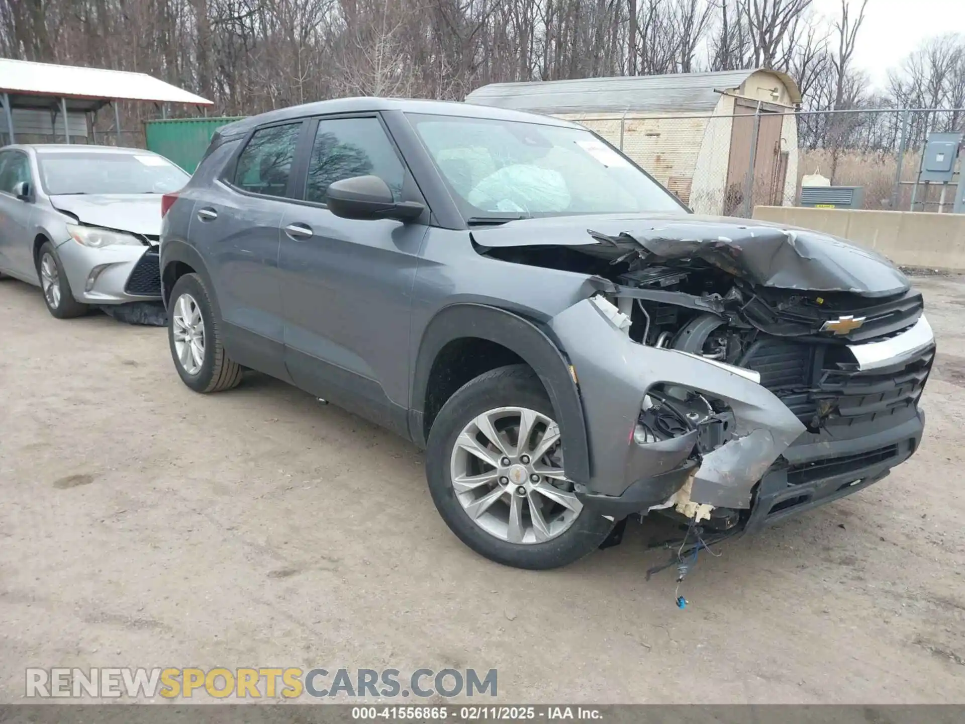 1 Photograph of a damaged car KL79MMS27MB165665 CHEVROLET TRAILBLAZER 2021