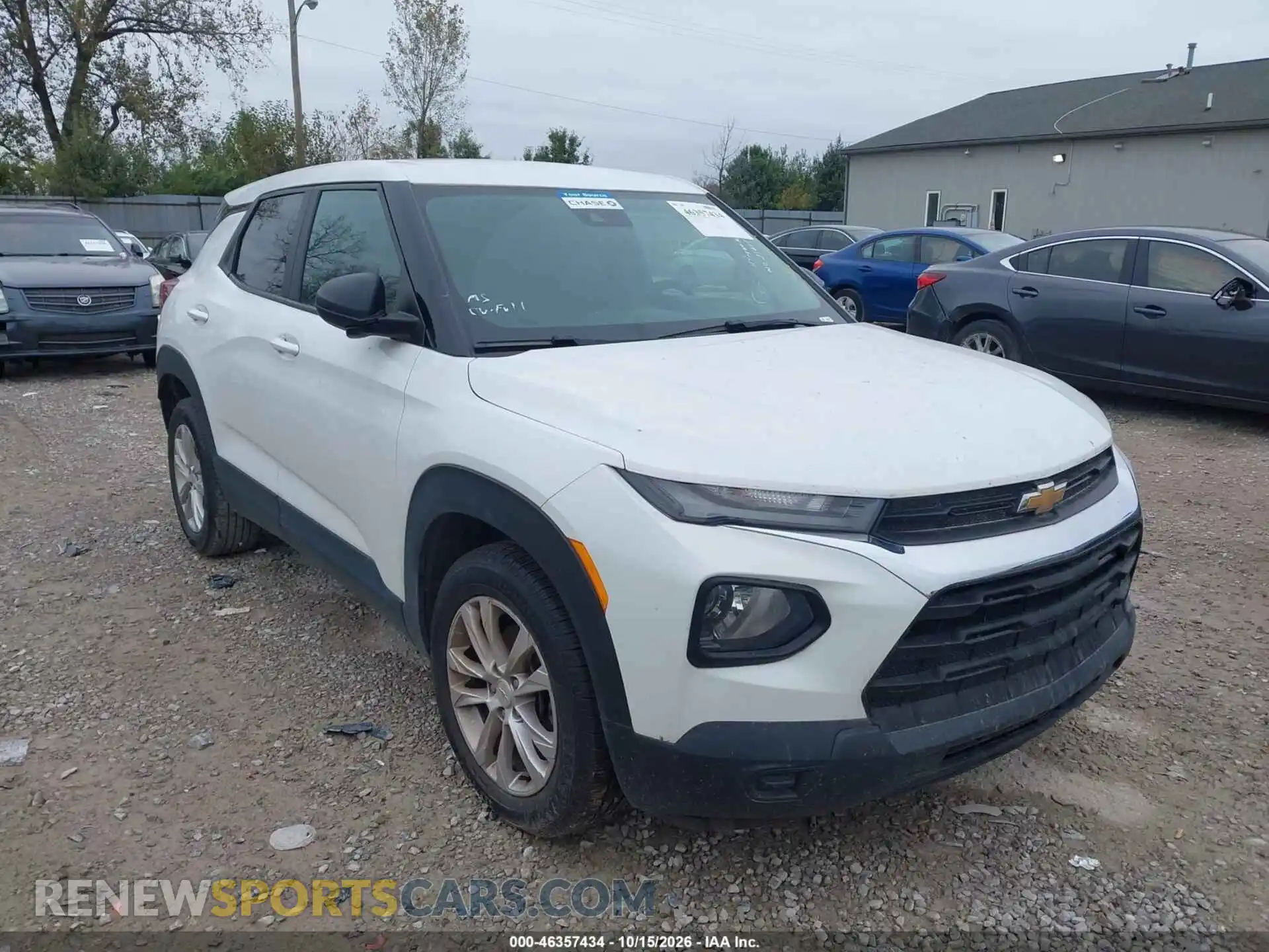 1 Фотография поврежденного автомобиля KL79MMS29MB126818 CHEVROLET TRAILBLAZER 2021