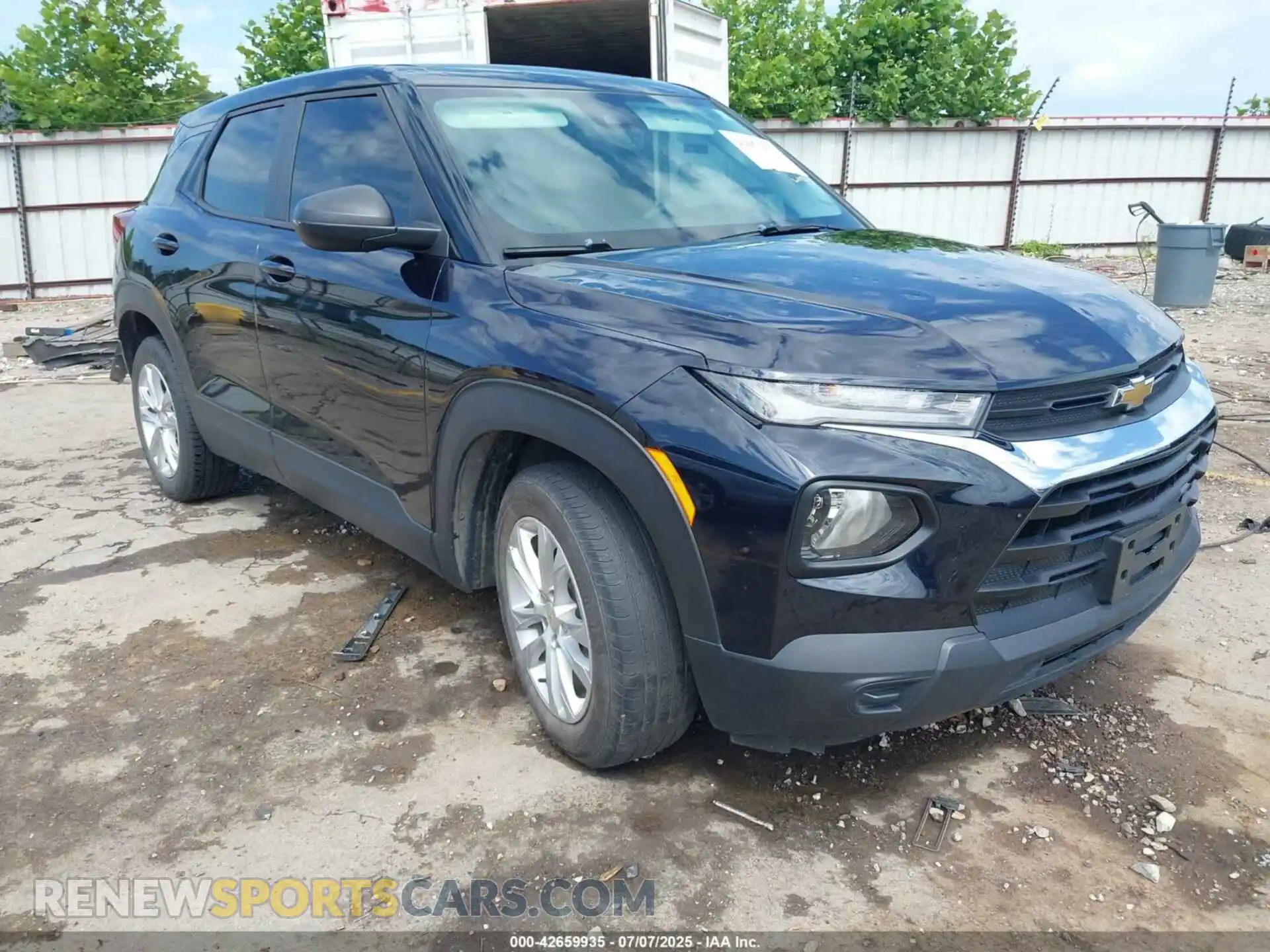 1 Photograph of a damaged car KL79MMS2XMB064328 CHEVROLET TRAILBLAZER 2021
