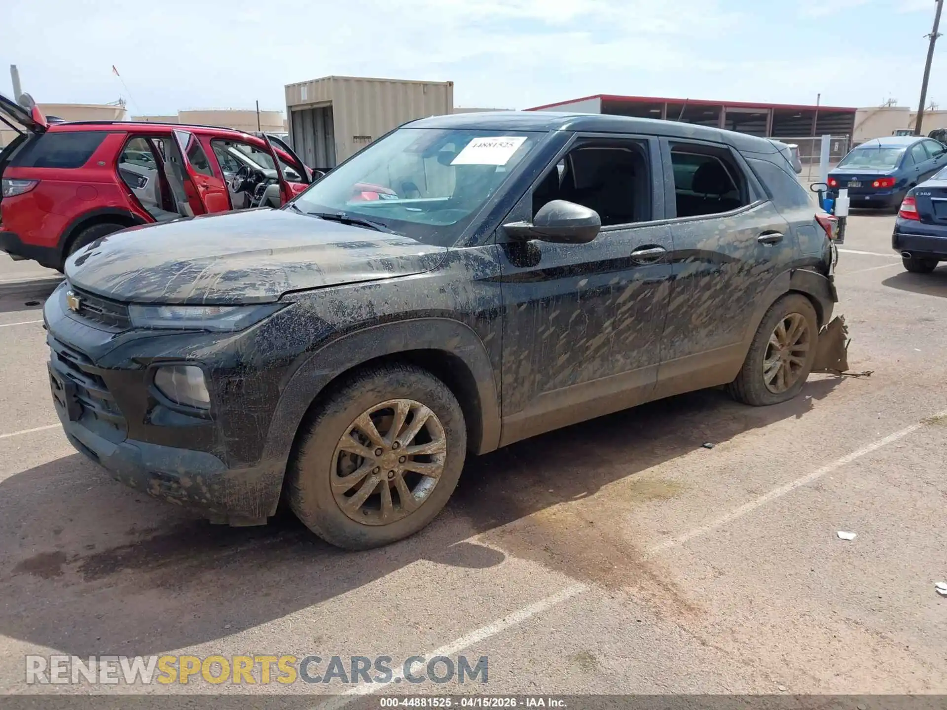 2 Photograph of a damaged car KL79MNSL3MB083897 CHEVROLET TRAILBLAZER 2021
