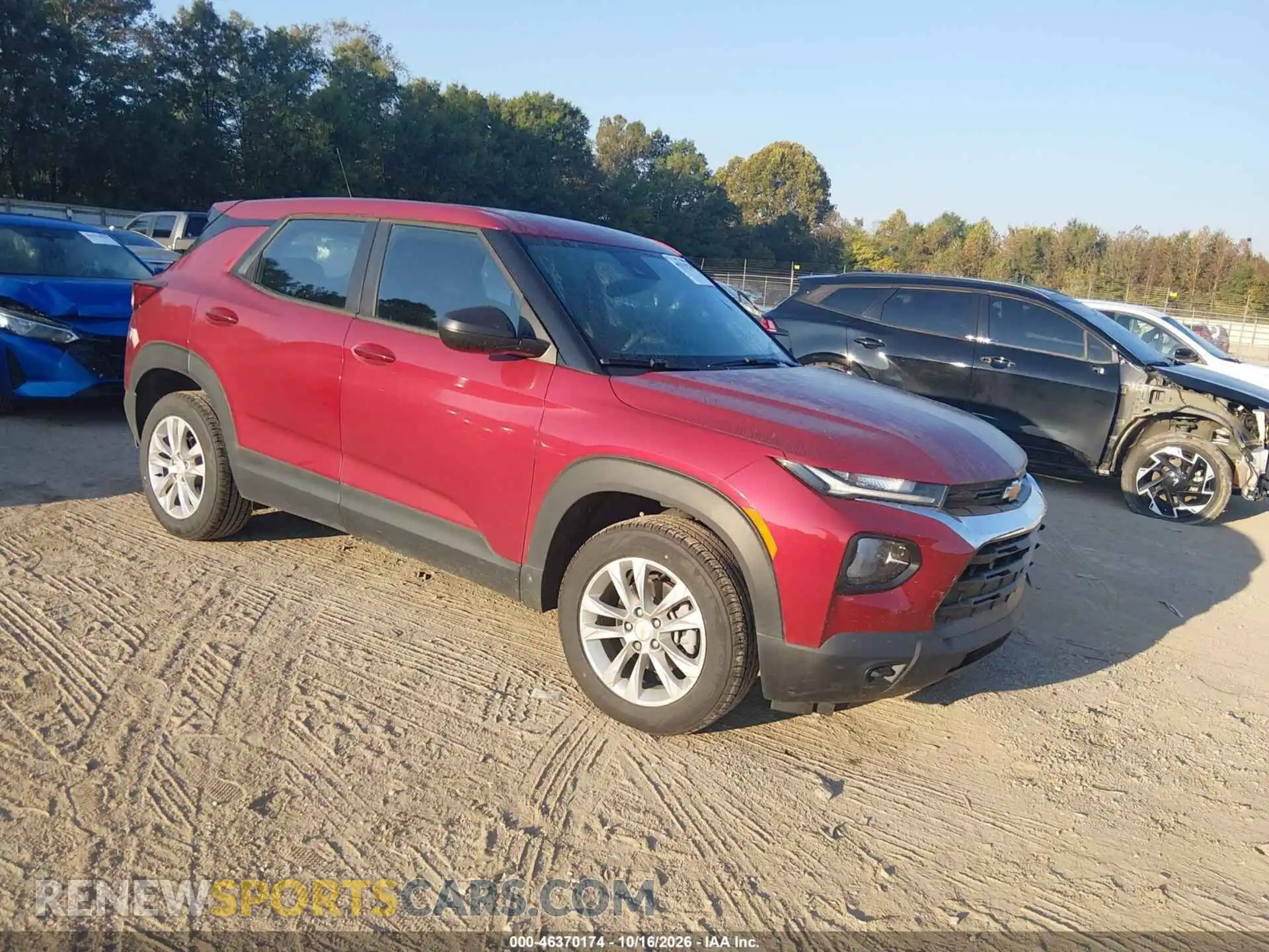 1 Фотография поврежденного автомобиля KL79MNSL7MB071929 CHEVROLET TRAILBLAZER 2021