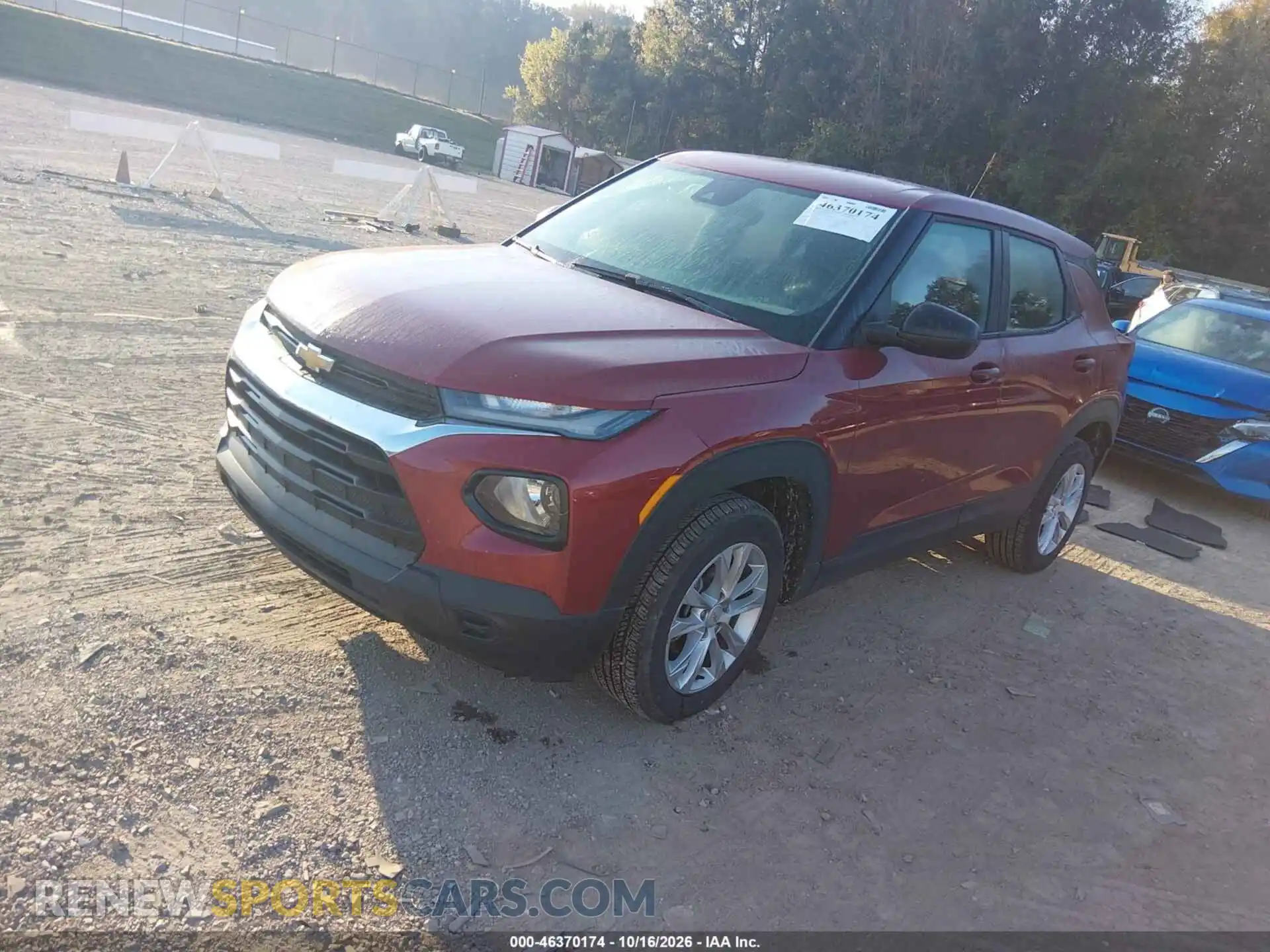 2 Фотография поврежденного автомобиля KL79MNSL7MB071929 CHEVROLET TRAILBLAZER 2021