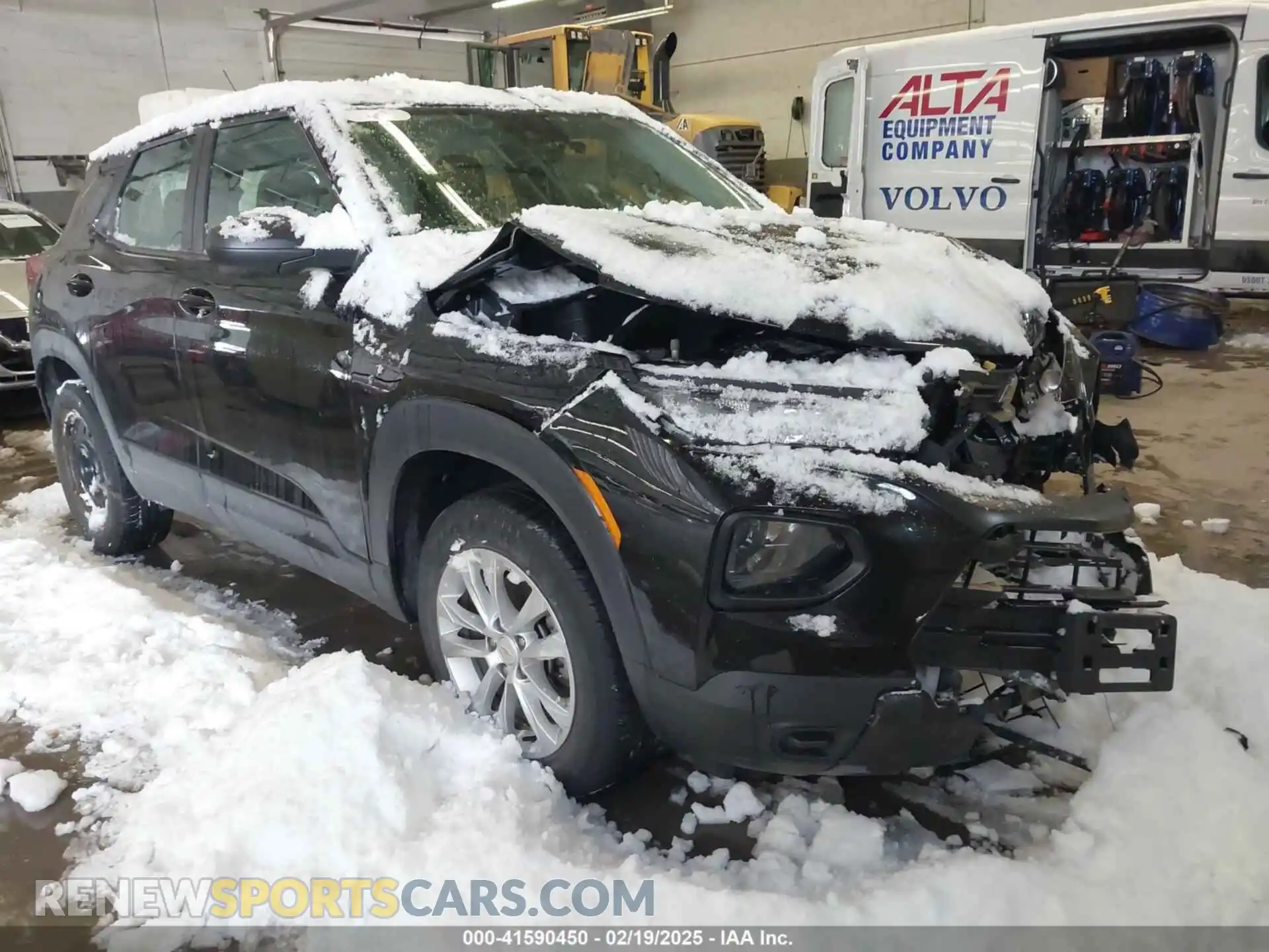 1 Photograph of a damaged car KL79MNSL7MB085703 CHEVROLET TRAILBLAZER 2021