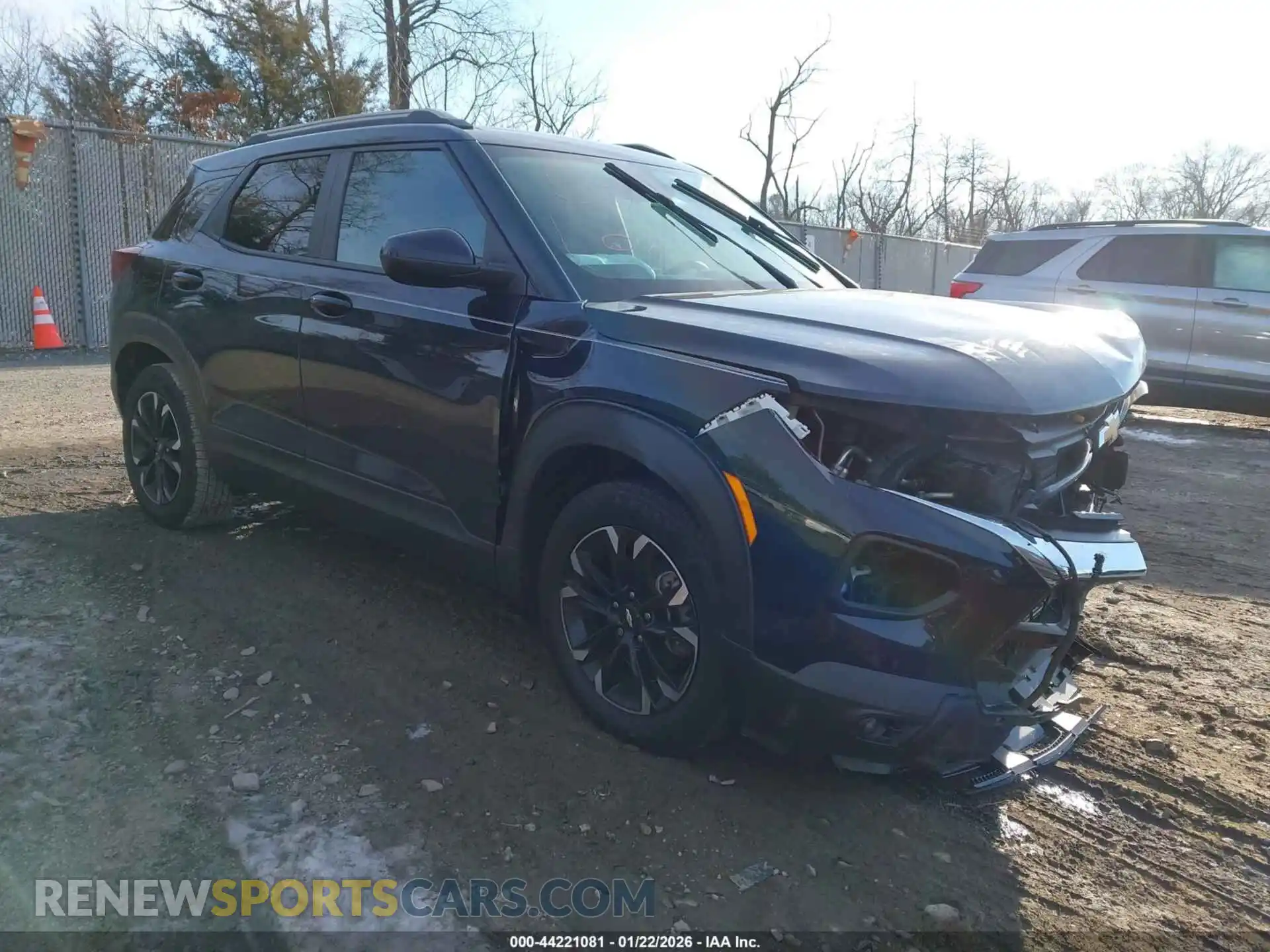 1 Photograph of a damaged car KL79MPS24MB014591 CHEVROLET TRAILBLAZER 2021