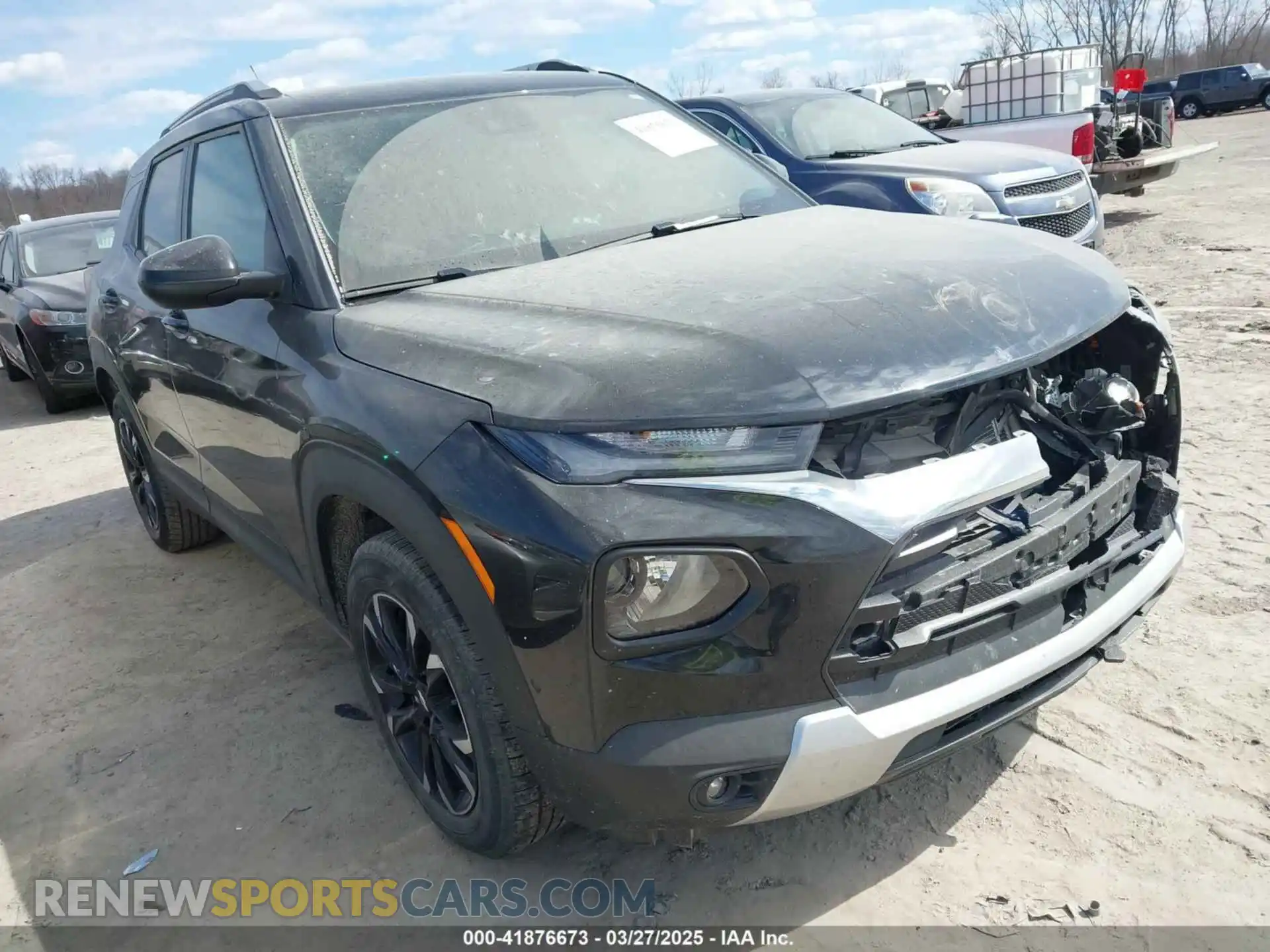 1 Photograph of a damaged car KL79MPS24MB035098 CHEVROLET TRAILBLAZER 2021