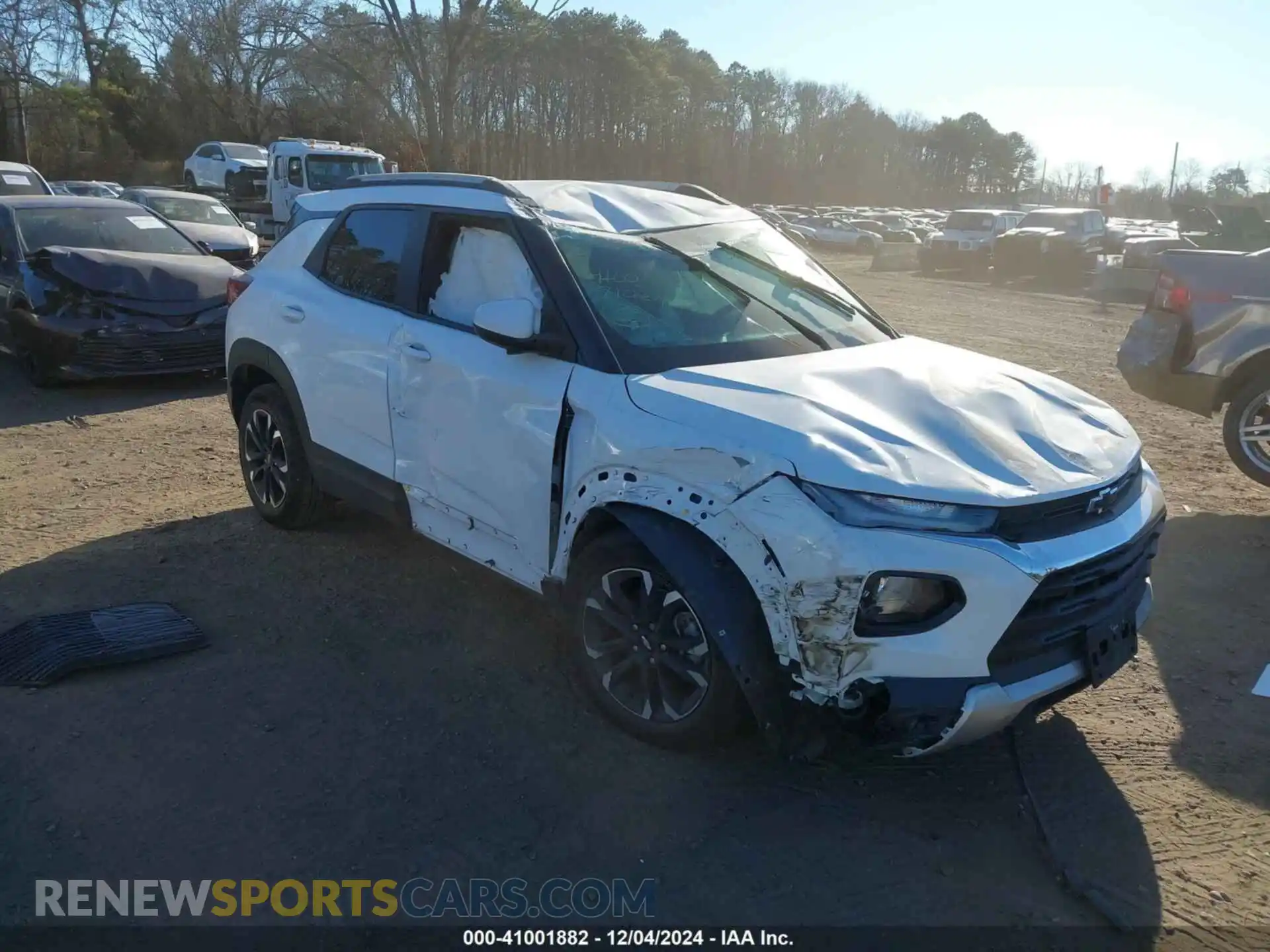 1 Photograph of a damaged car KL79MPS24MB101570 CHEVROLET TRAILBLAZER 2021