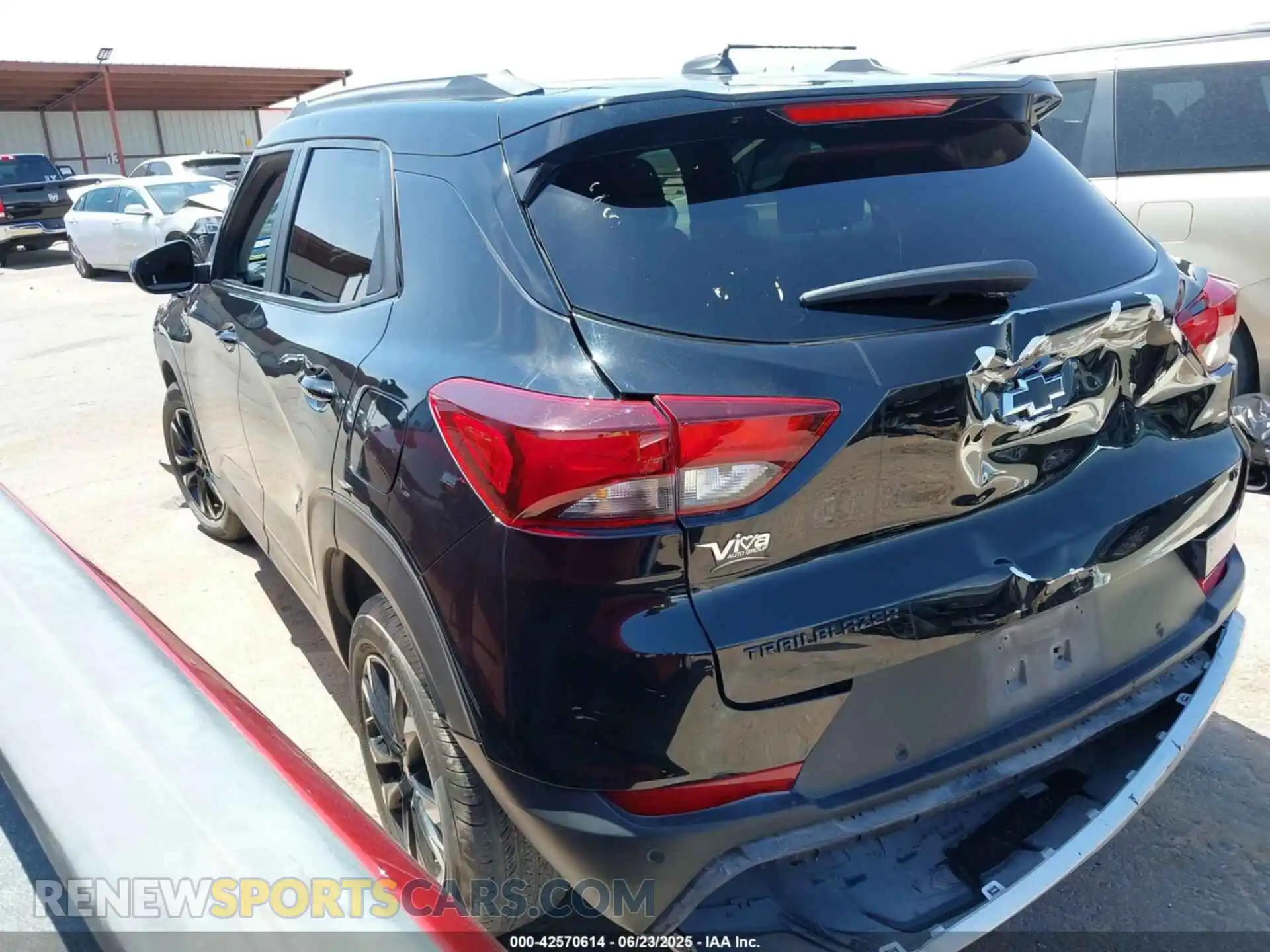 3 Photograph of a damaged car KL79MPS24MB155581 CHEVROLET TRAILBLAZER 2021