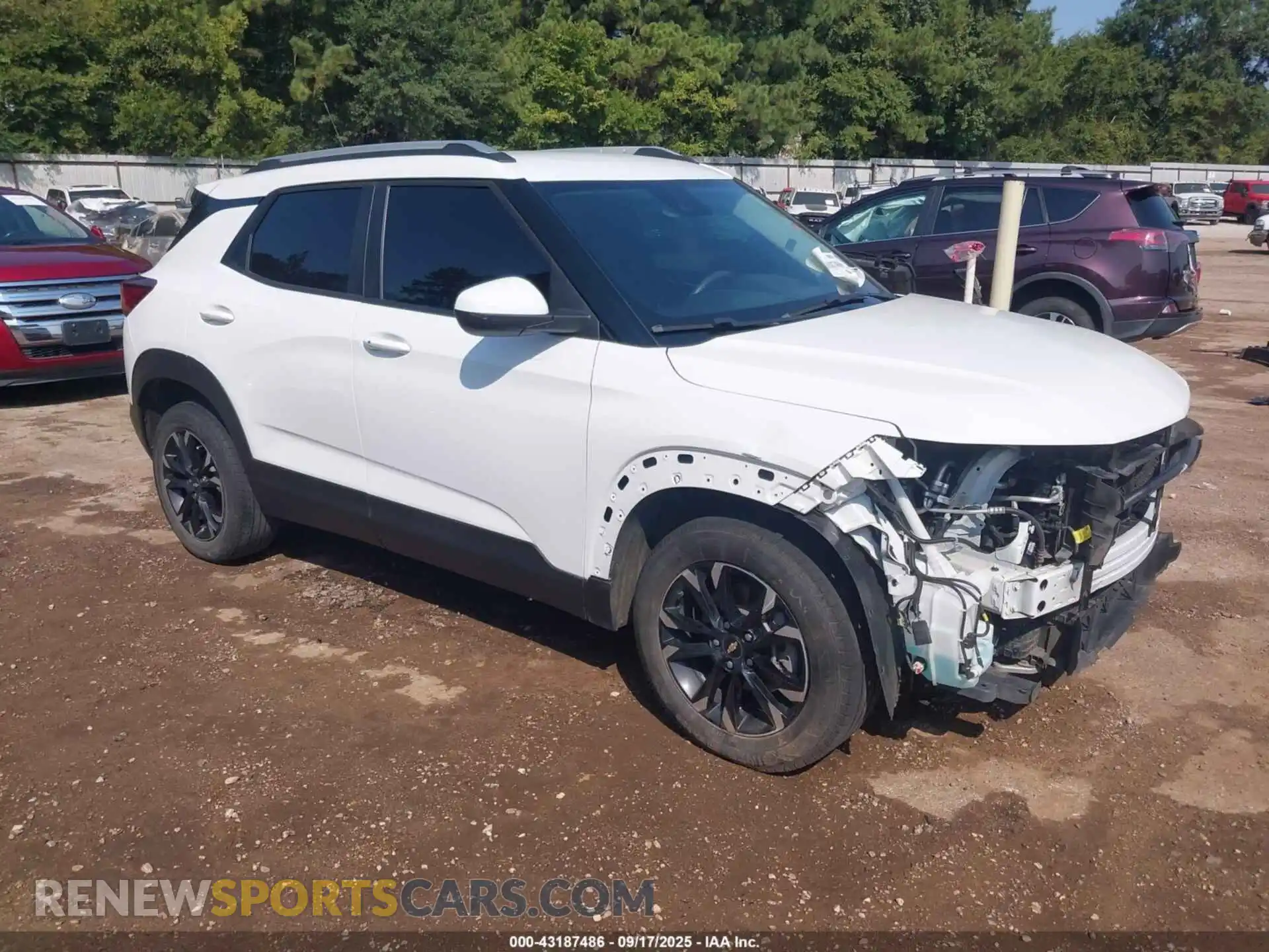 1 Photograph of a damaged car KL79MPS24MB157444 CHEVROLET TRAILBLAZER 2021