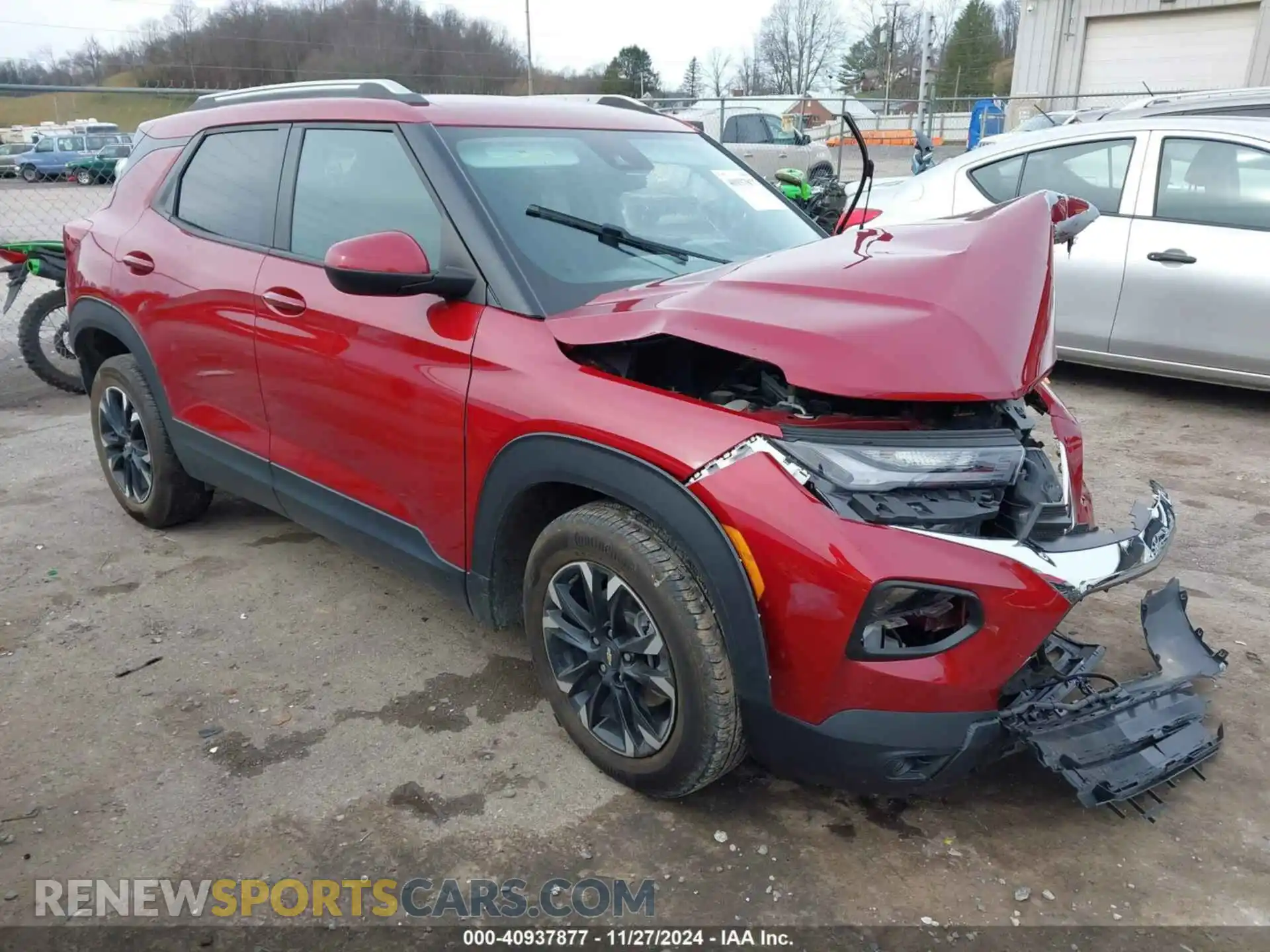 1 Photograph of a damaged car KL79MPS26MB065526 CHEVROLET TRAILBLAZER 2021