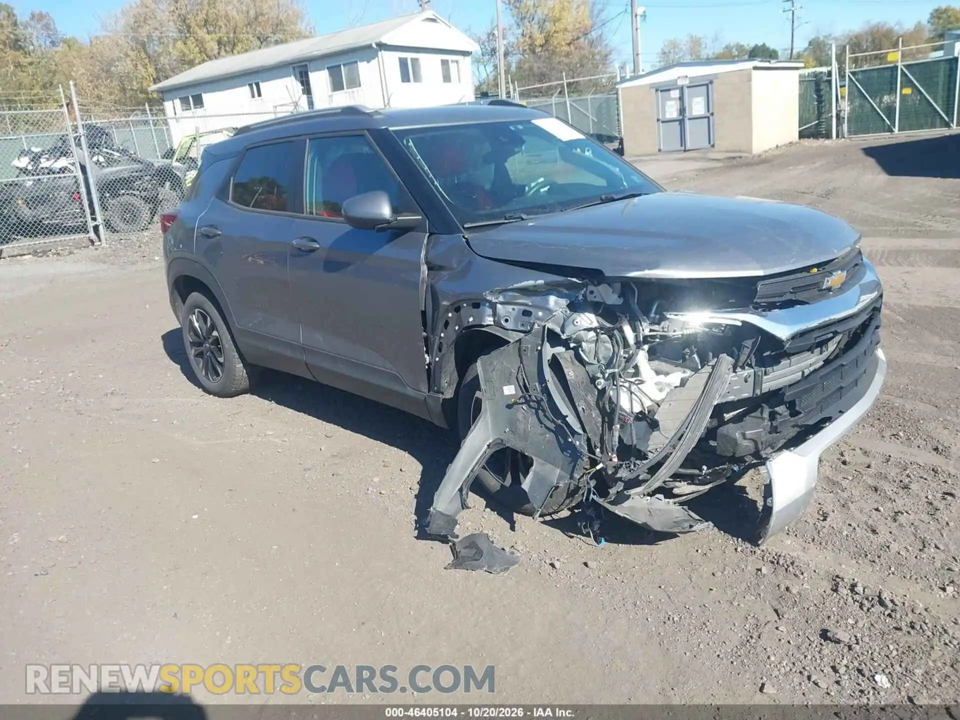 1 Photograph of a damaged car KL79MPS28MB009605 CHEVROLET TRAILBLAZER 2021