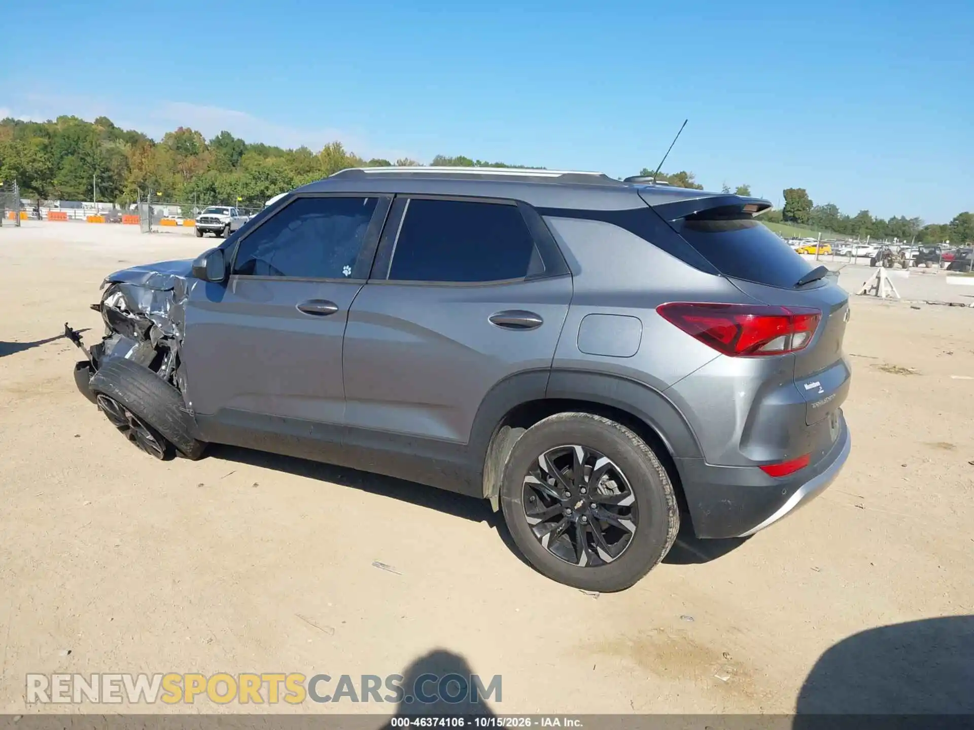 3 fotografías del automóvil dañado KL79MPSL0MB003631 CHEVROLET TRAILBLAZER 2021