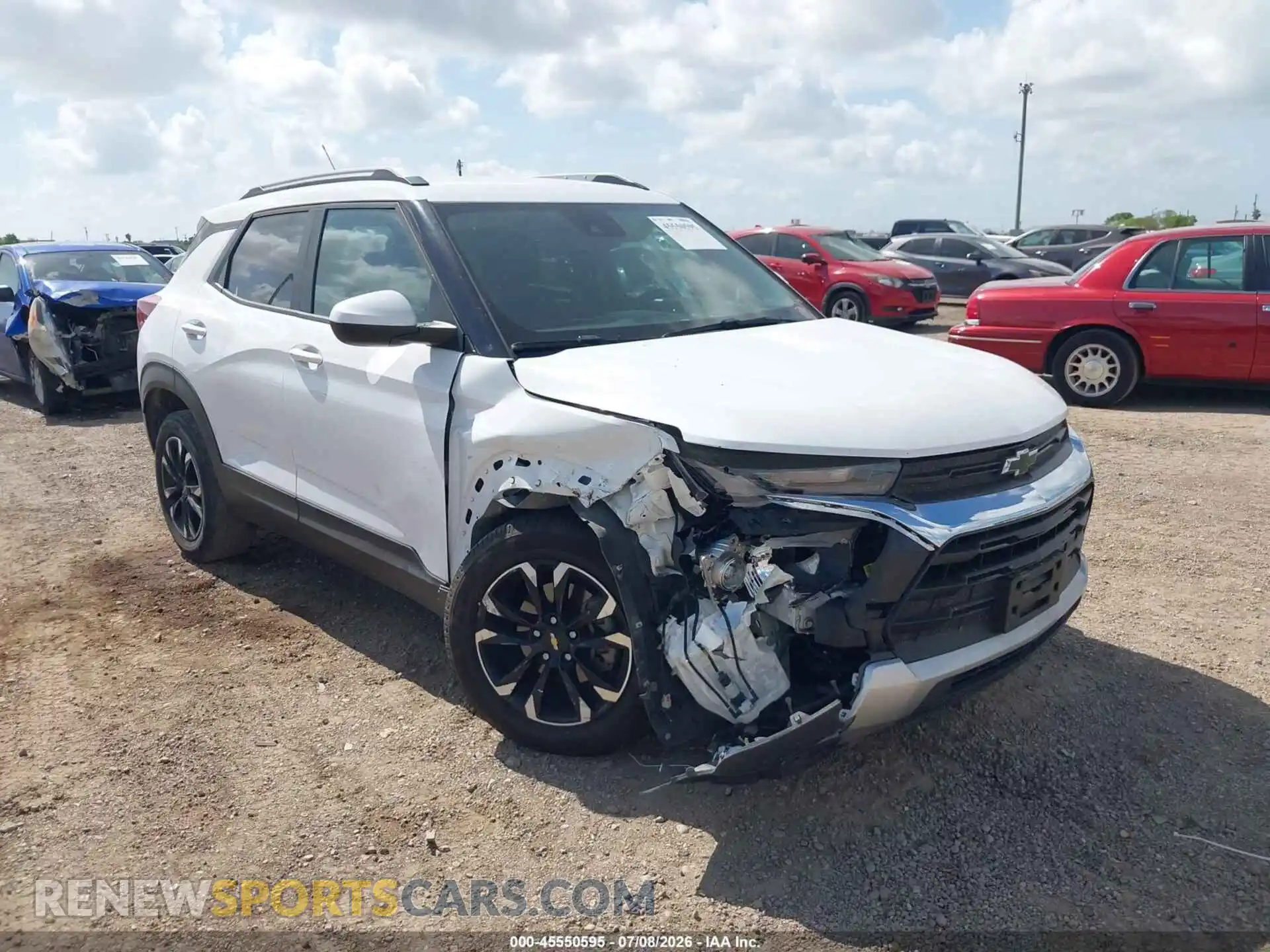 1 fotografías del automóvil dañado KL79MPSL0MB077079 CHEVROLET TRAILBLAZER 2021