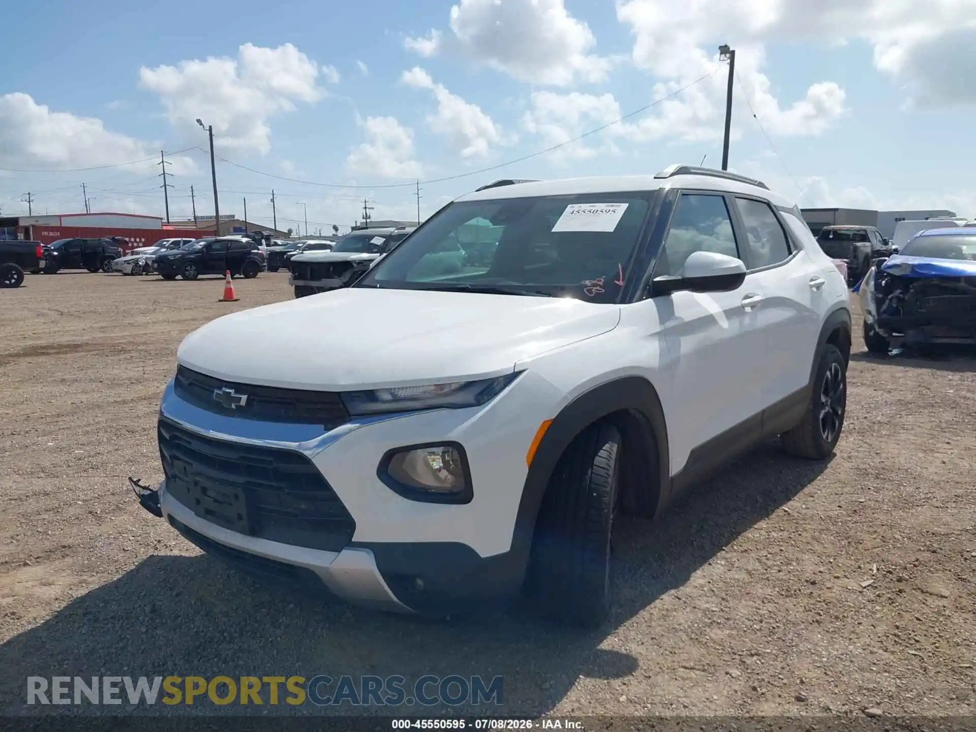 2 fotografías del automóvil dañado KL79MPSL0MB077079 CHEVROLET TRAILBLAZER 2021