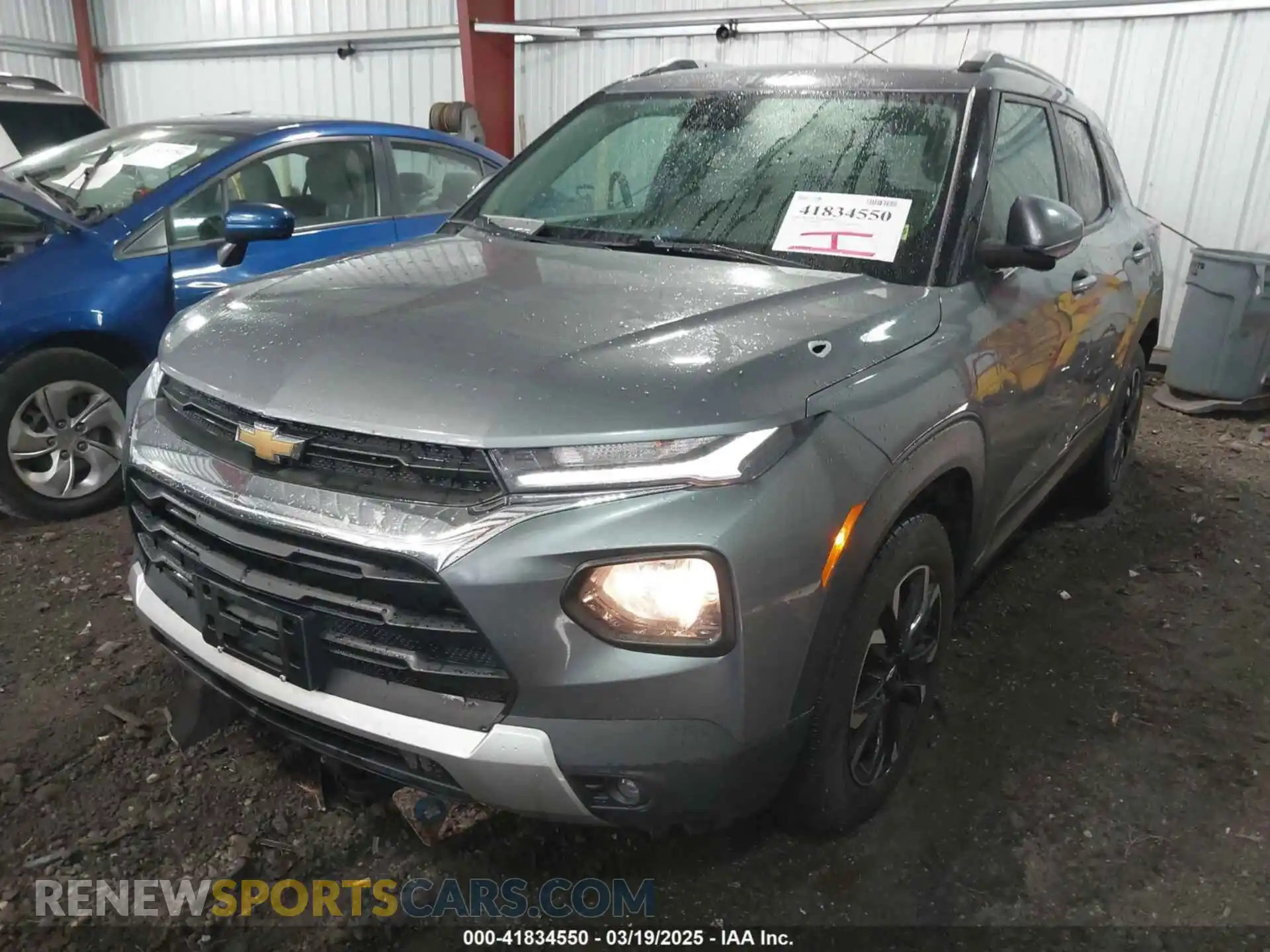 2 Photograph of a damaged car KL79MPSL1MB147785 CHEVROLET TRAILBLAZER 2021