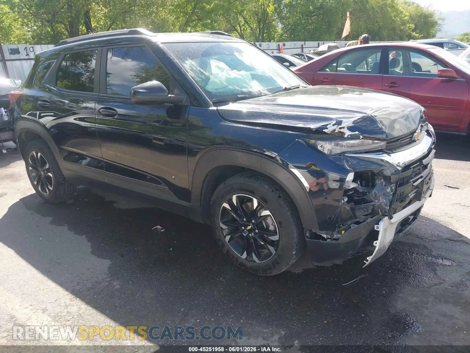 1 Photograph of a damaged car KL79MPSL2MB088150 CHEVROLET TRAILBLAZER 2021