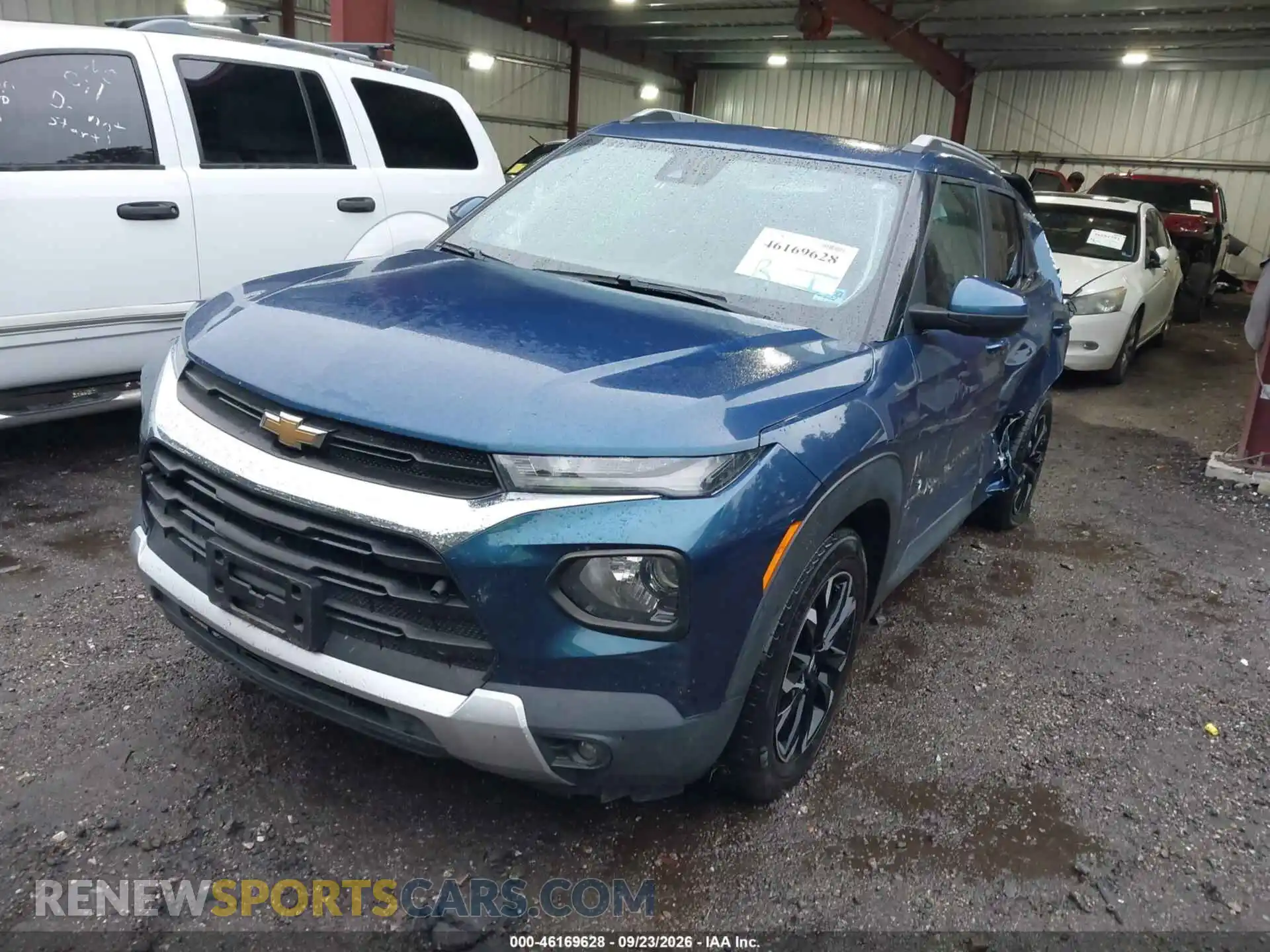2 fotografías del automóvil dañado KL79MPSL4MB052671 CHEVROLET TRAILBLAZER 2021