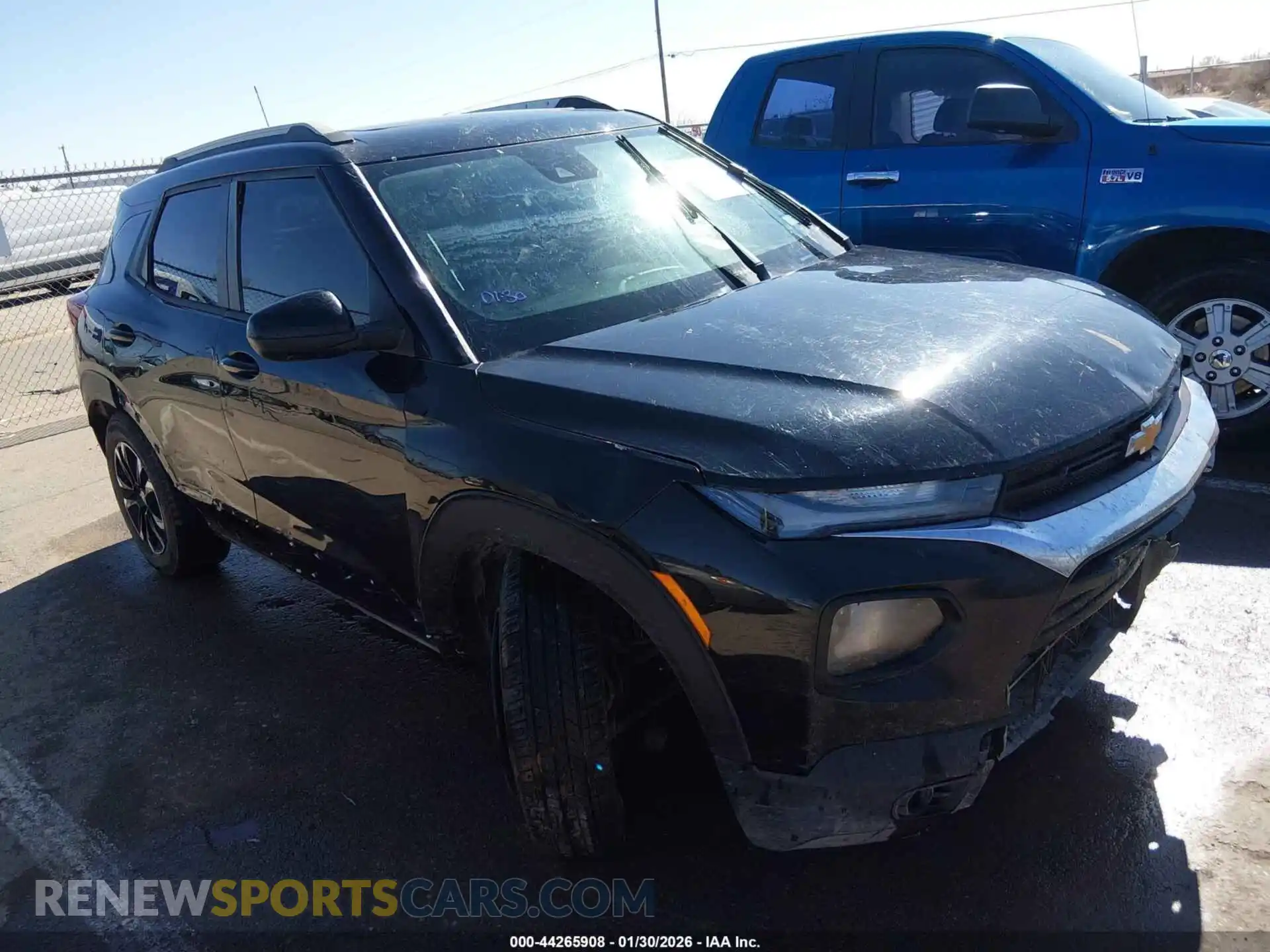 1 Photograph of a damaged car KL79MPSL5MB057829 CHEVROLET TRAILBLAZER 2021