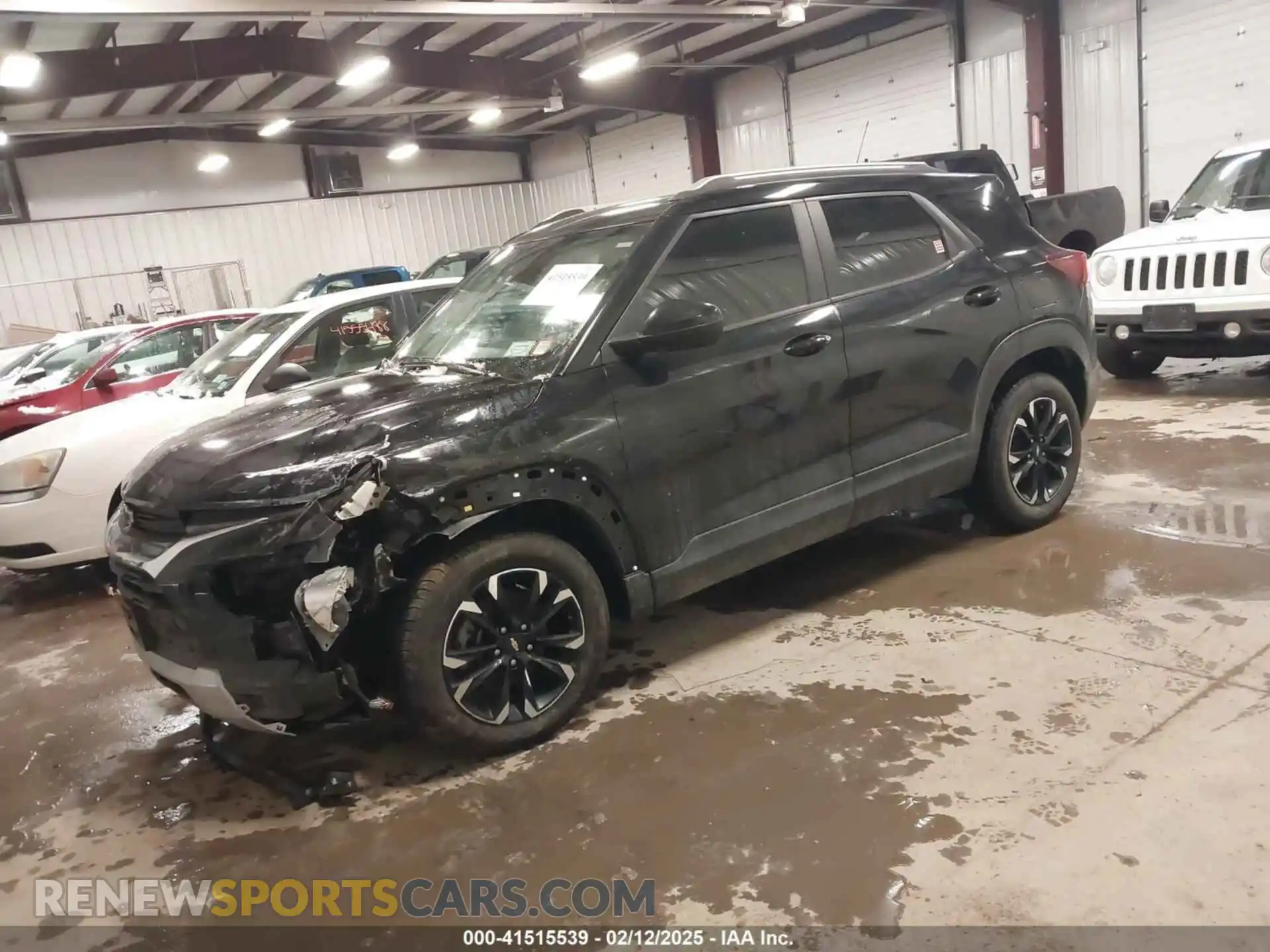 2 Photograph of a damaged car KL79MPSL6MB005576 CHEVROLET TRAILBLAZER 2021