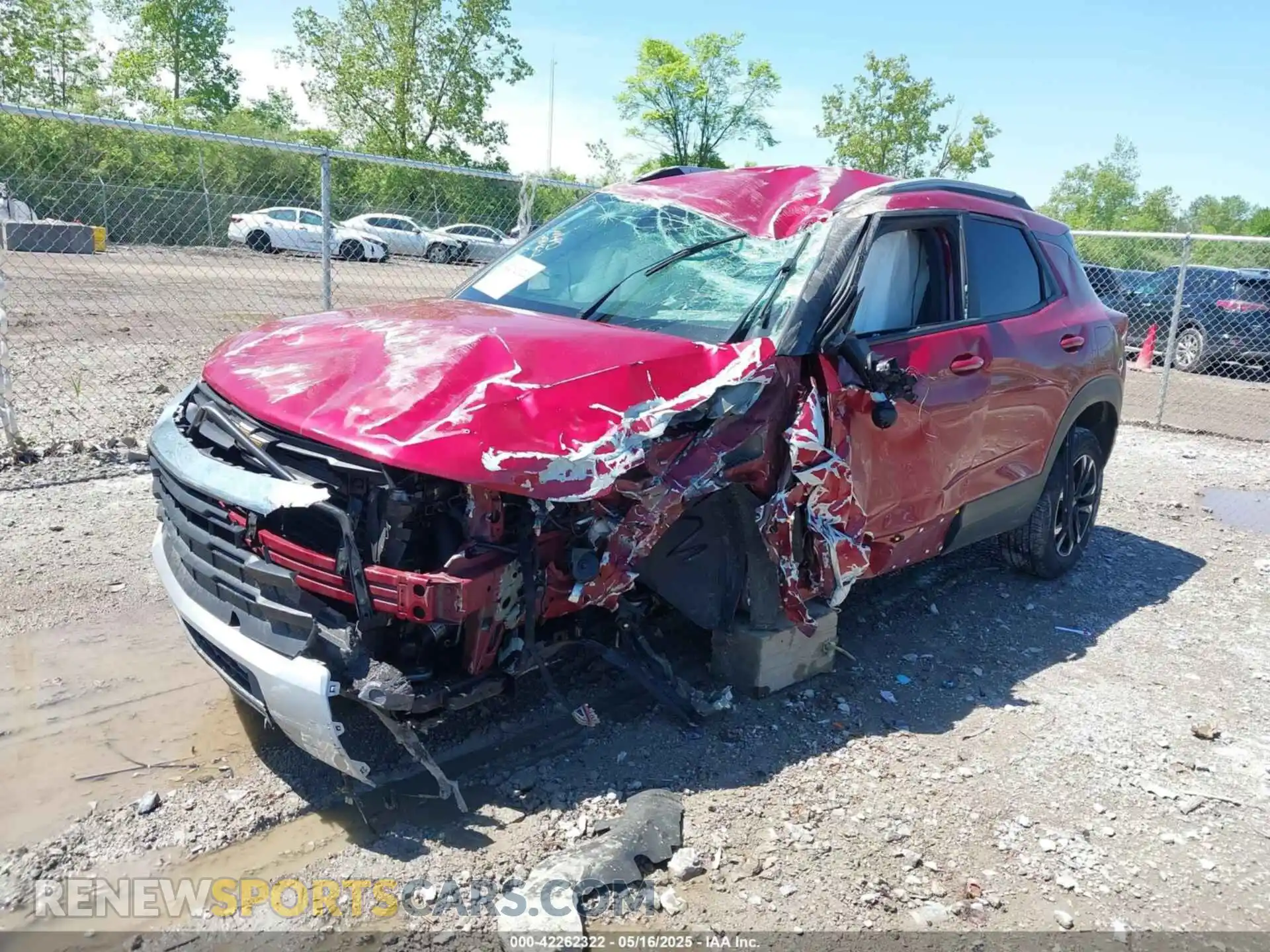 2 Photograph of a damaged car KL79MRSL1MB052056 CHEVROLET TRAILBLAZER 2021