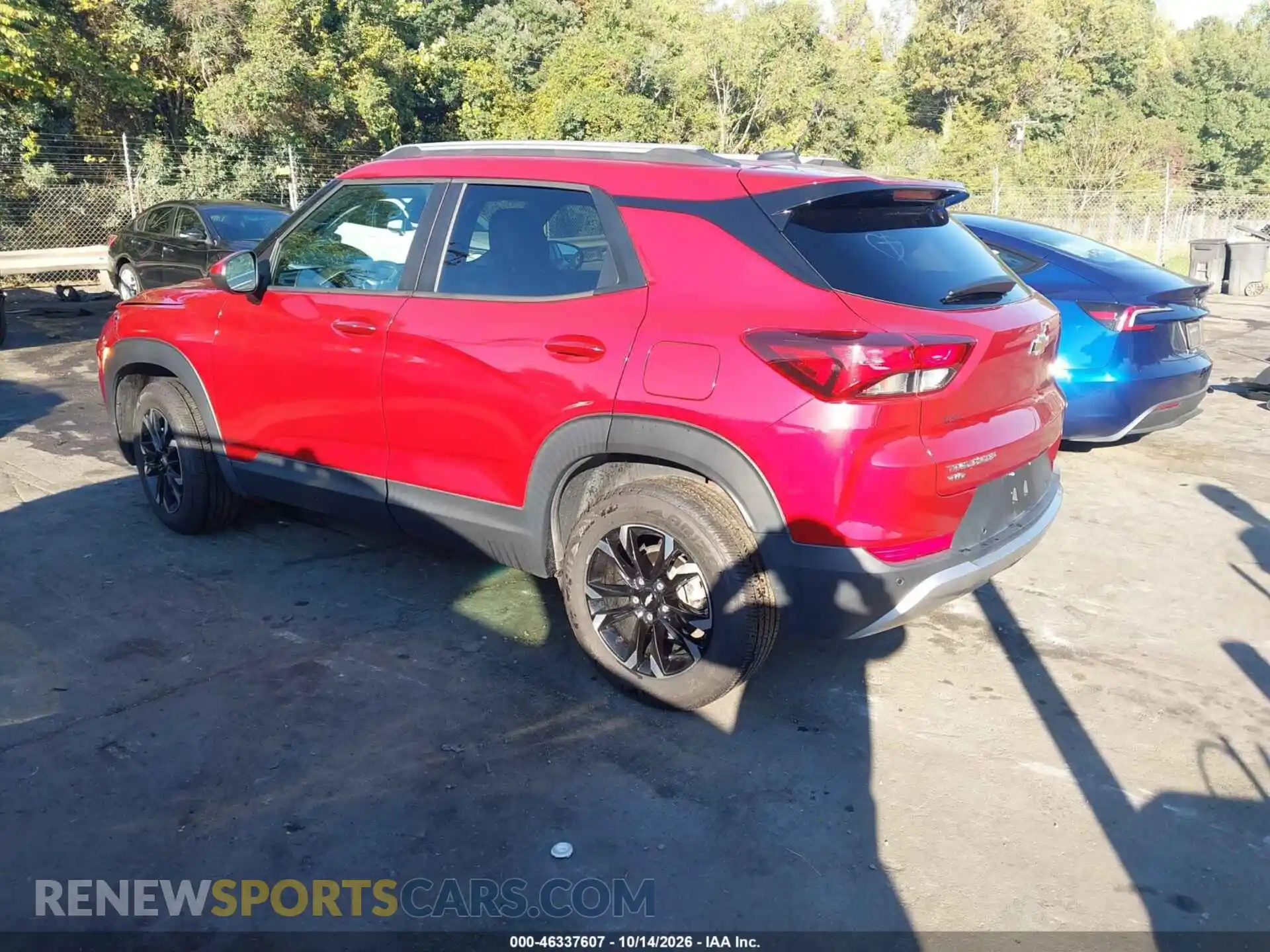 3 fotografías del automóvil dañado KL79MRSL2MB077967 CHEVROLET TRAILBLAZER 2021