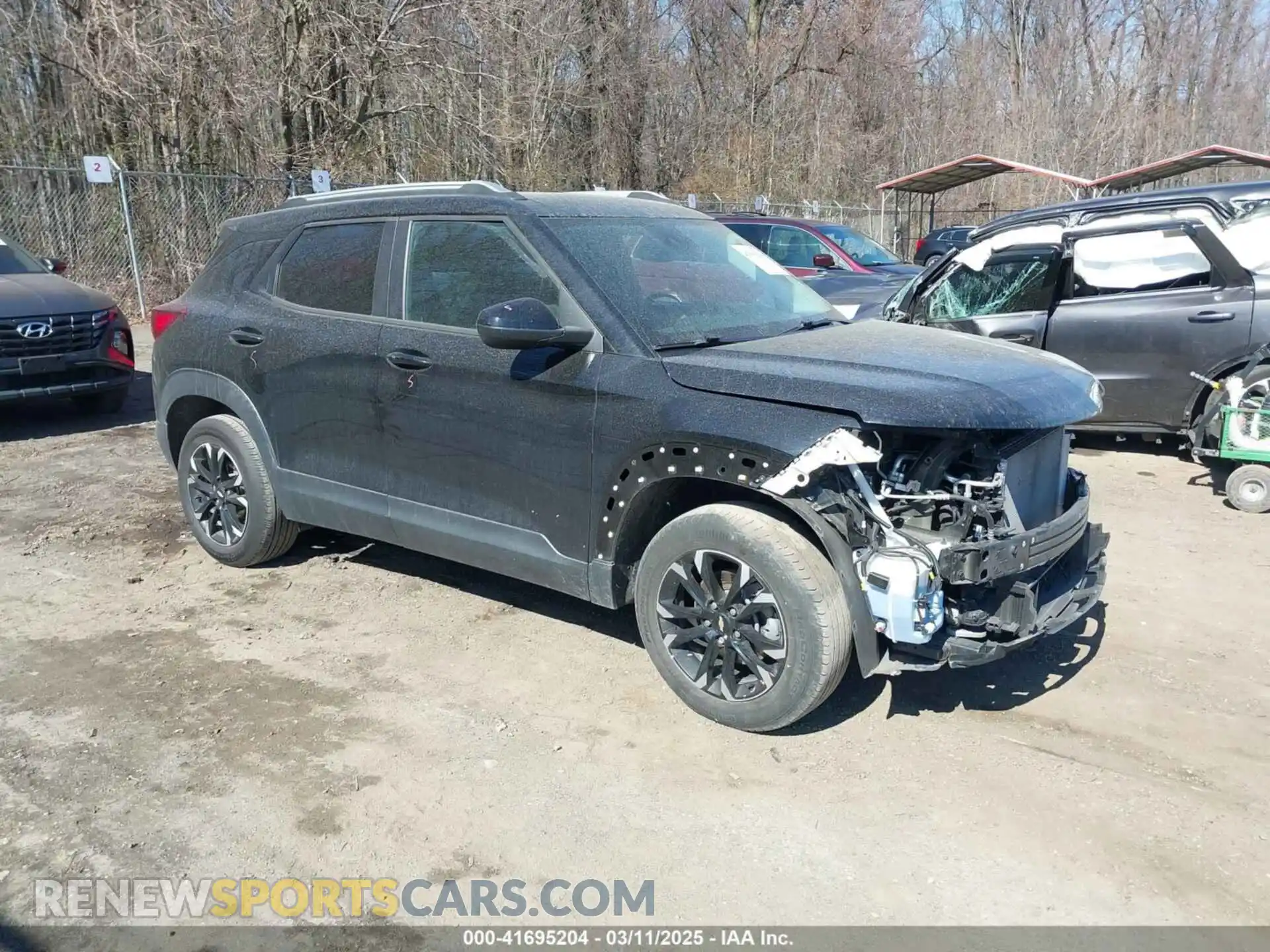 1 Photograph of a damaged car KL79MRSL5MB045756 CHEVROLET TRAILBLAZER 2021