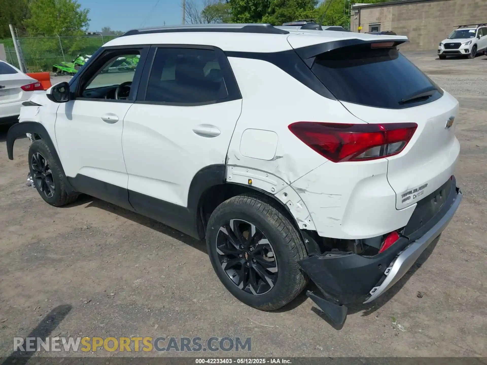 3 Photograph of a damaged car KL79MRSL6MB106712 CHEVROLET TRAILBLAZER 2021