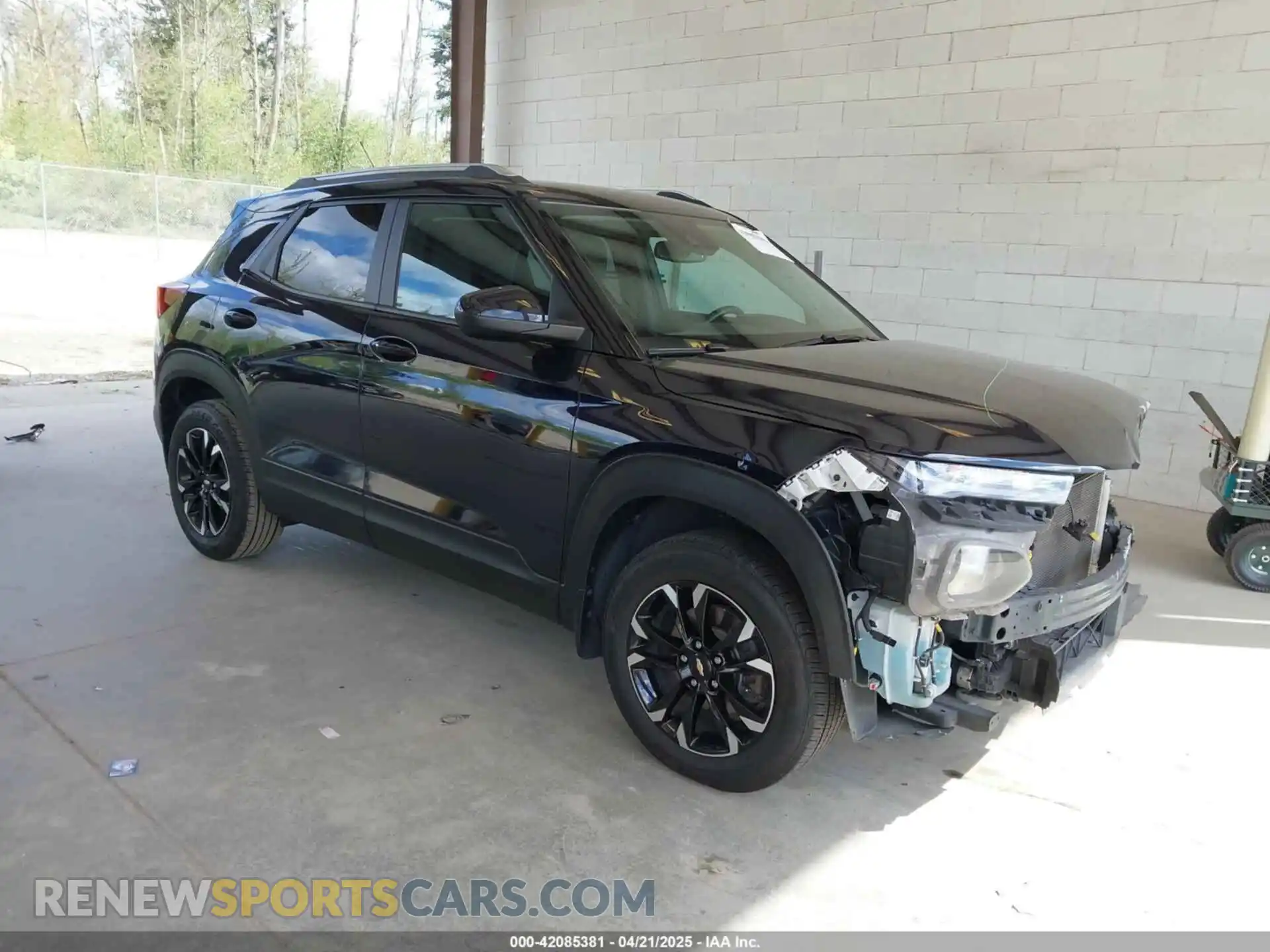 1 Photograph of a damaged car KL79MRSL7MB026190 CHEVROLET TRAILBLAZER 2021