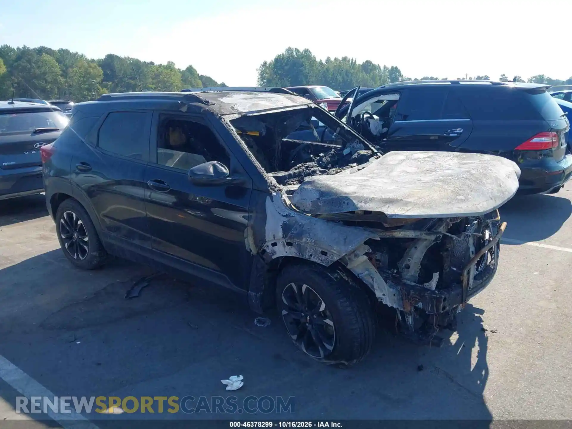 1 Photograph of a damaged car KL79MRSL7MB147351 CHEVROLET TRAILBLAZER 2021