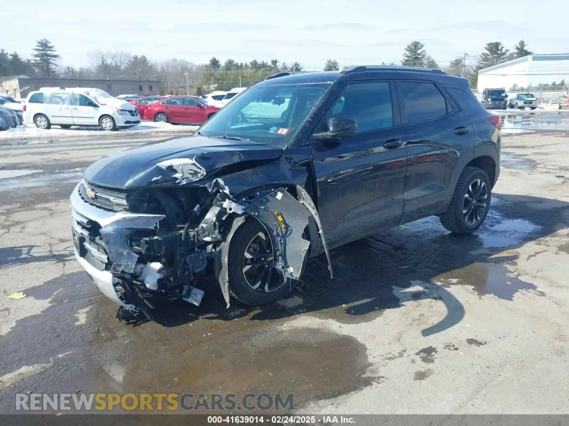 2 Photograph of a damaged car KL79MRSL9MB120197 CHEVROLET TRAILBLAZER 2021