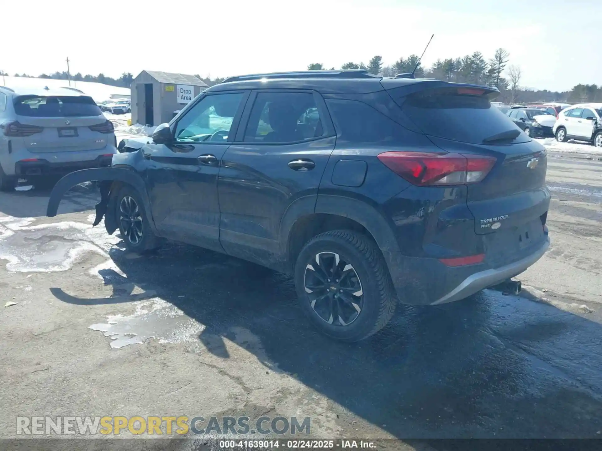 3 Photograph of a damaged car KL79MRSL9MB120197 CHEVROLET TRAILBLAZER 2021