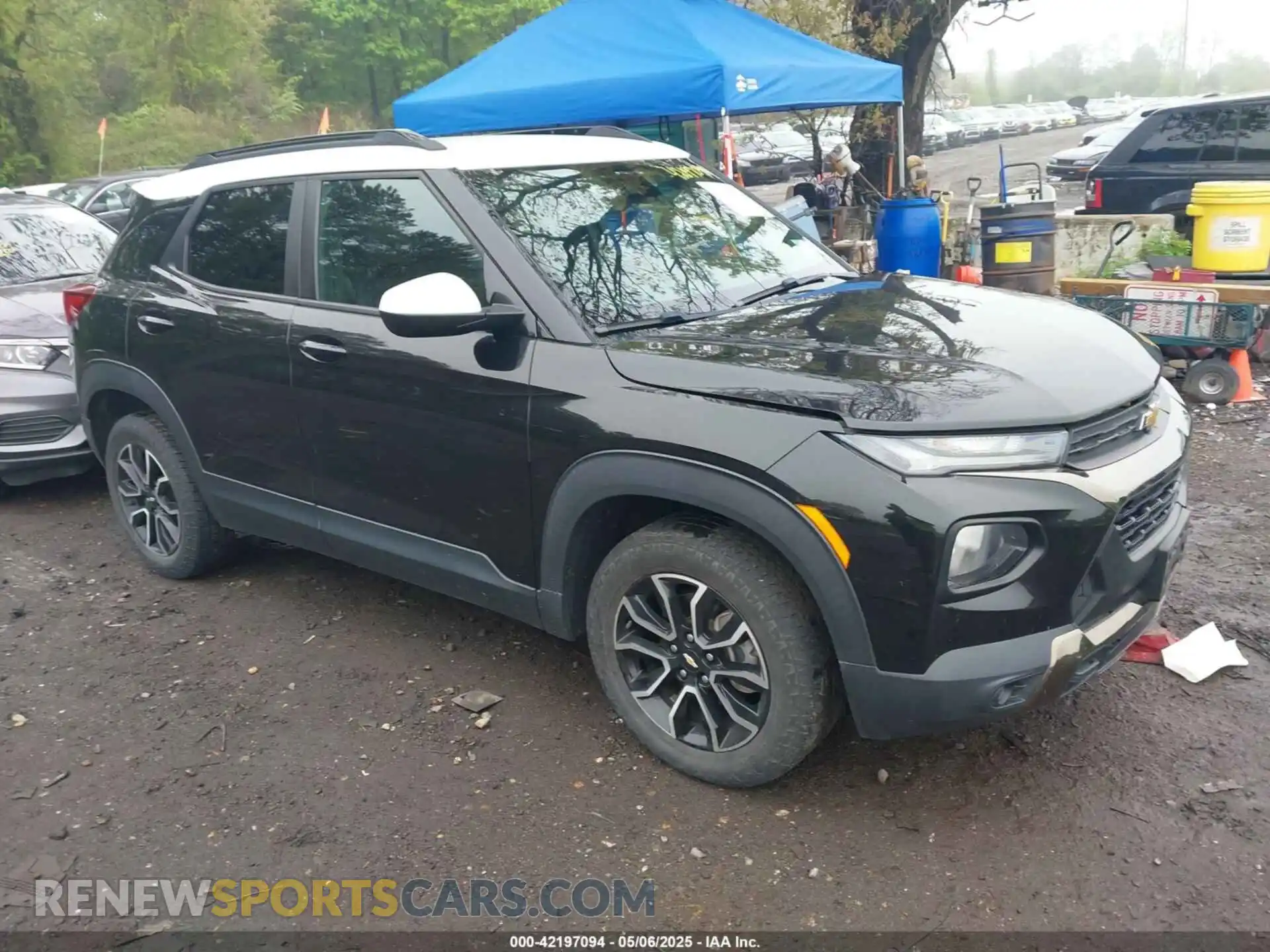 1 Photograph of a damaged car KL79MSSL2MB016304 CHEVROLET TRAILBLAZER 2021