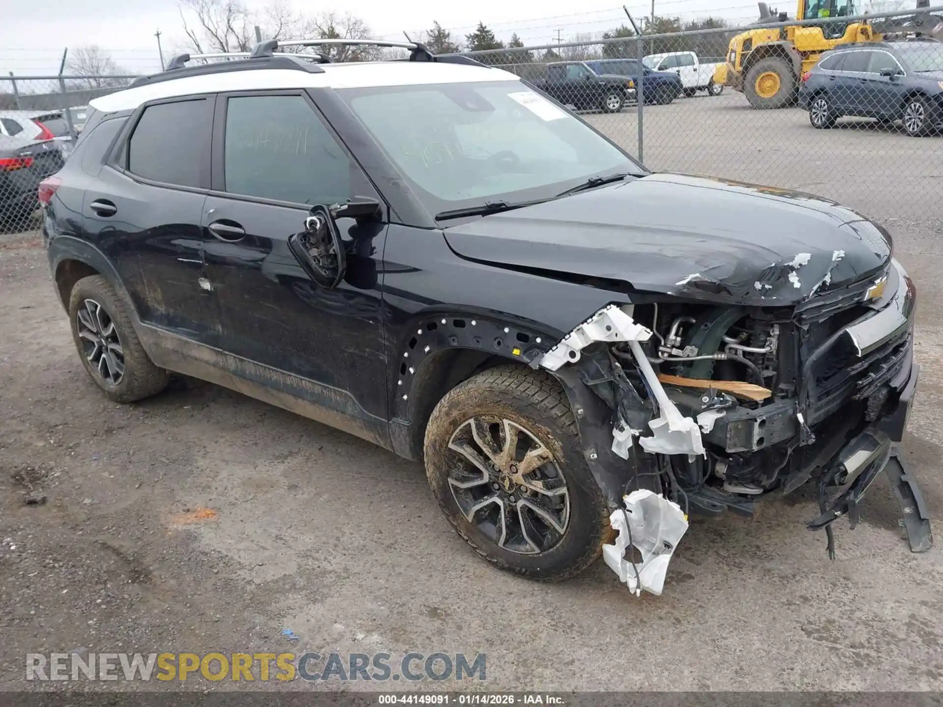 1 Photograph of a damaged car KL79MSSL3MB057783 CHEVROLET TRAILBLAZER 2021