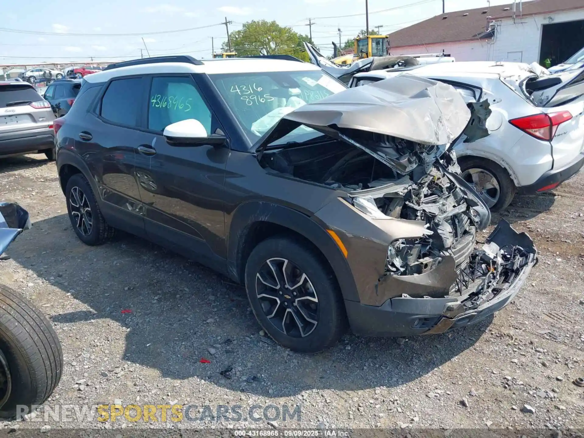 1 Photograph of a damaged car KL79MSSL5MB005720 CHEVROLET TRAILBLAZER 2021