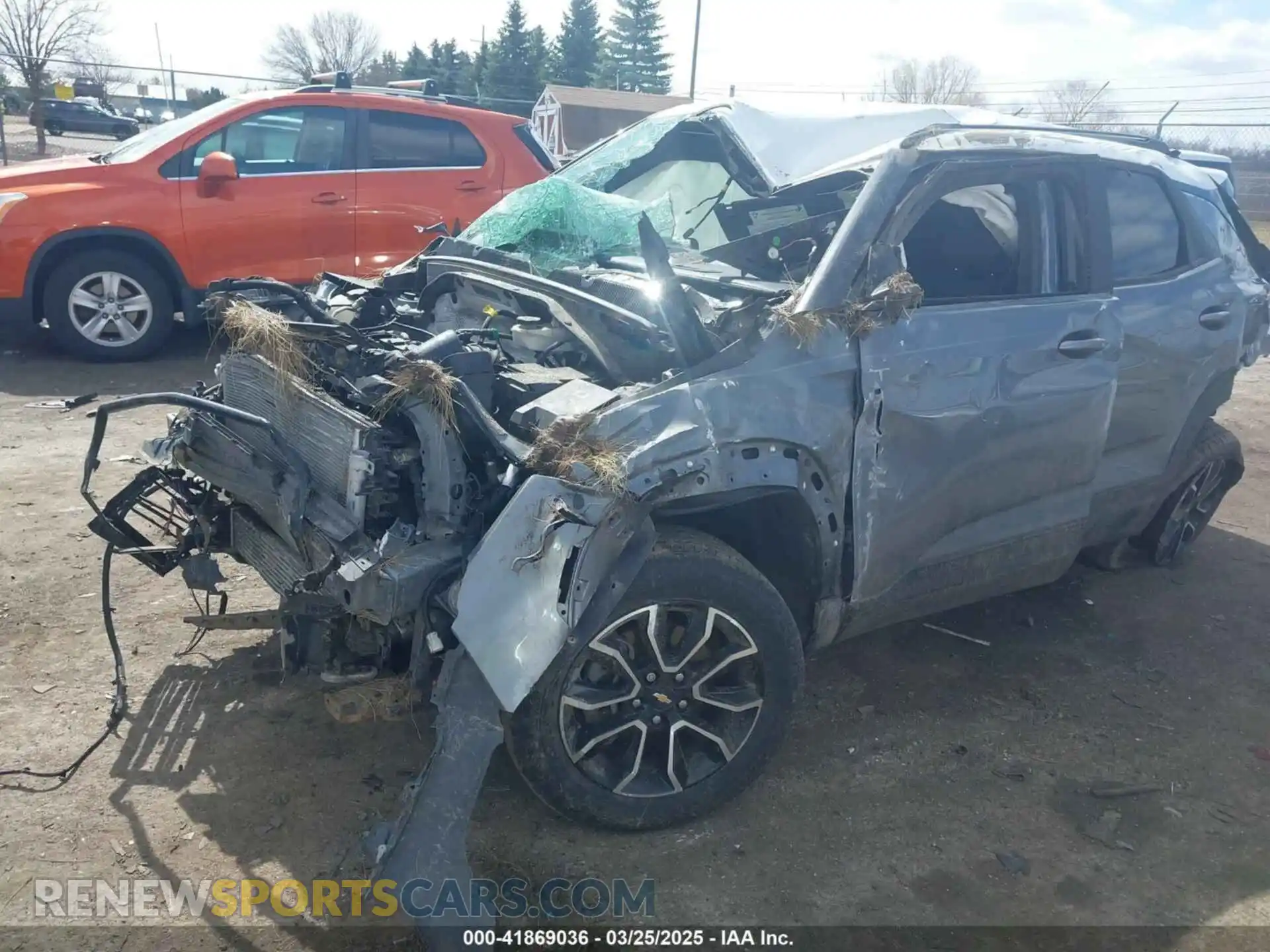 2 Photograph of a damaged car KL79MSSL7MB013513 CHEVROLET TRAILBLAZER 2021