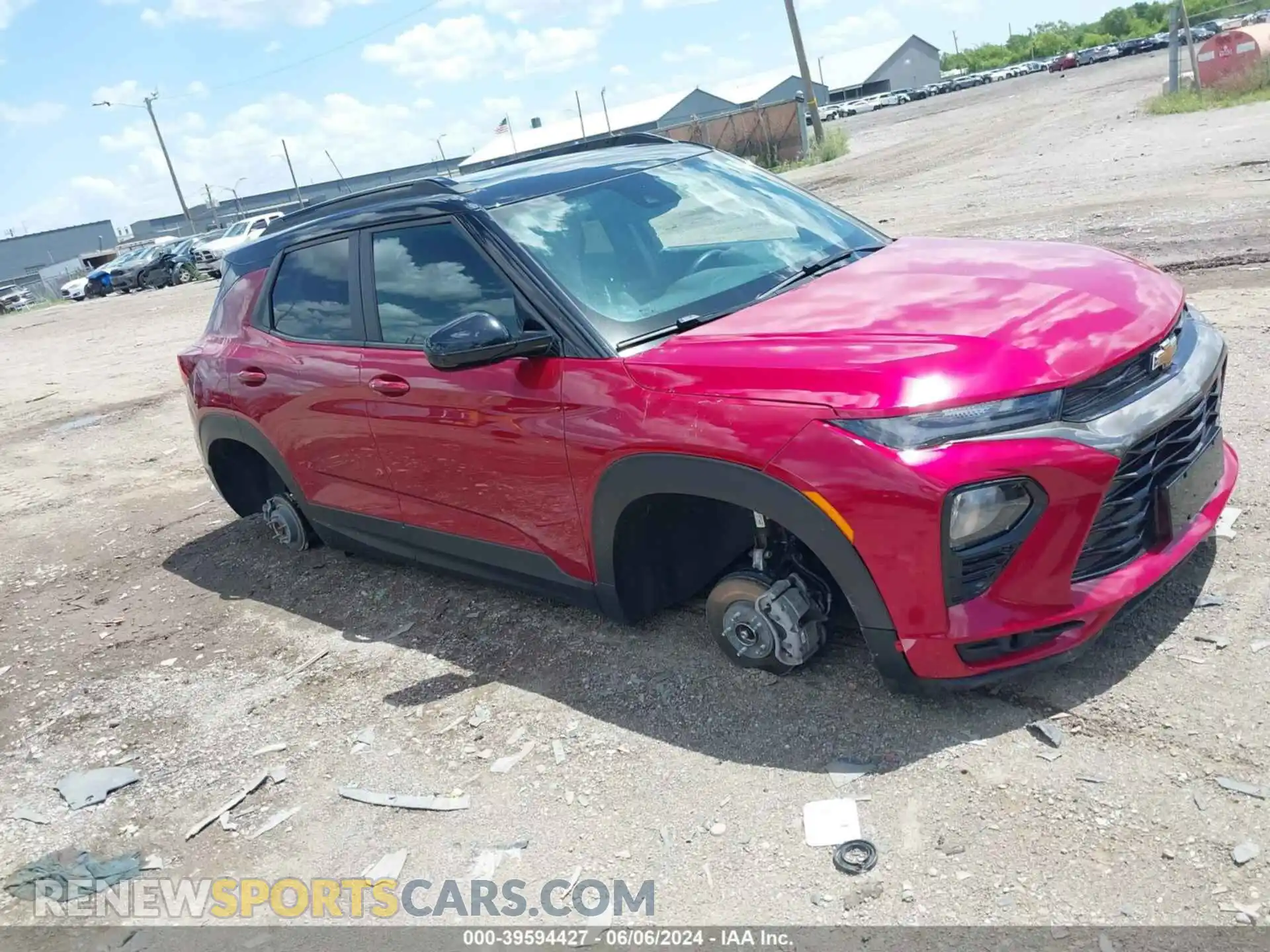 1 Photograph of a damaged car KL79MTSL1MB075253 CHEVROLET TRAILBLAZER 2021