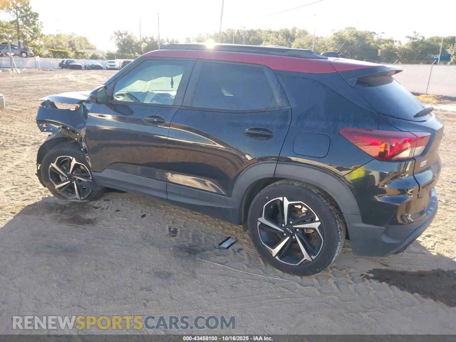 3 Photograph of a damaged car KL79MTSL3MB019413 CHEVROLET TRAILBLAZER 2021