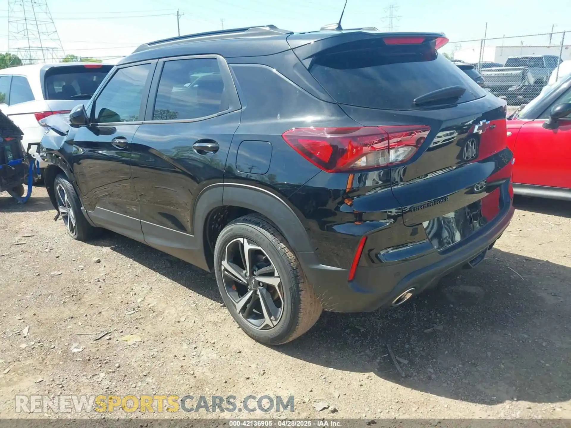 3 Photograph of a damaged car KL79MTSL5MB056835 CHEVROLET TRAILBLAZER 2021