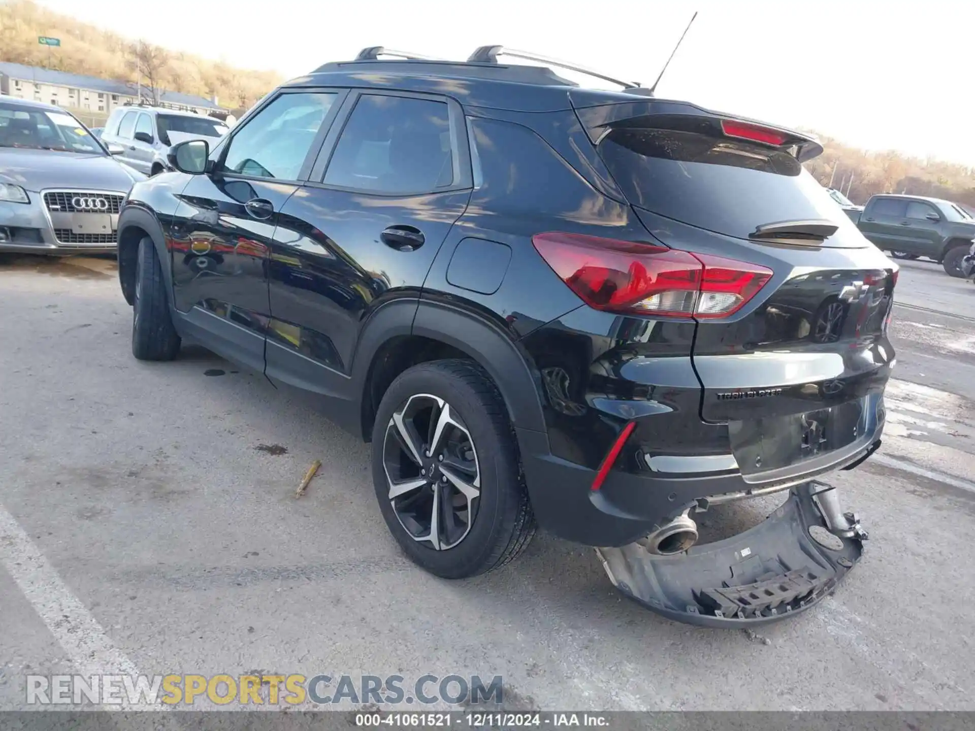 3 fotografías del automóvil dañado KL79MTSL5MB057340 CHEVROLET TRAILBLAZER 2021