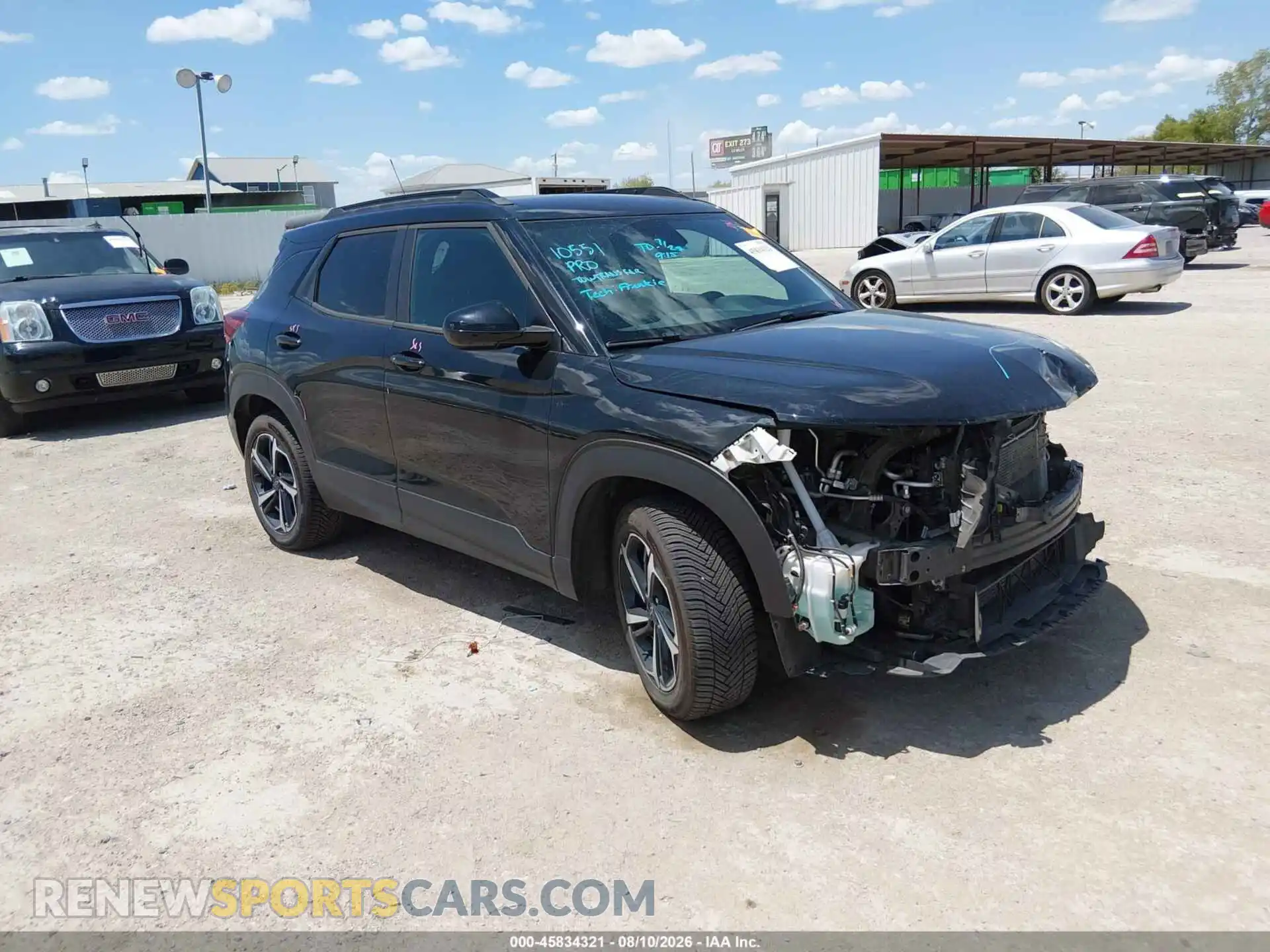 1 Photograph of a damaged car KL79MTSL5MB070217 CHEVROLET TRAILBLAZER 2021