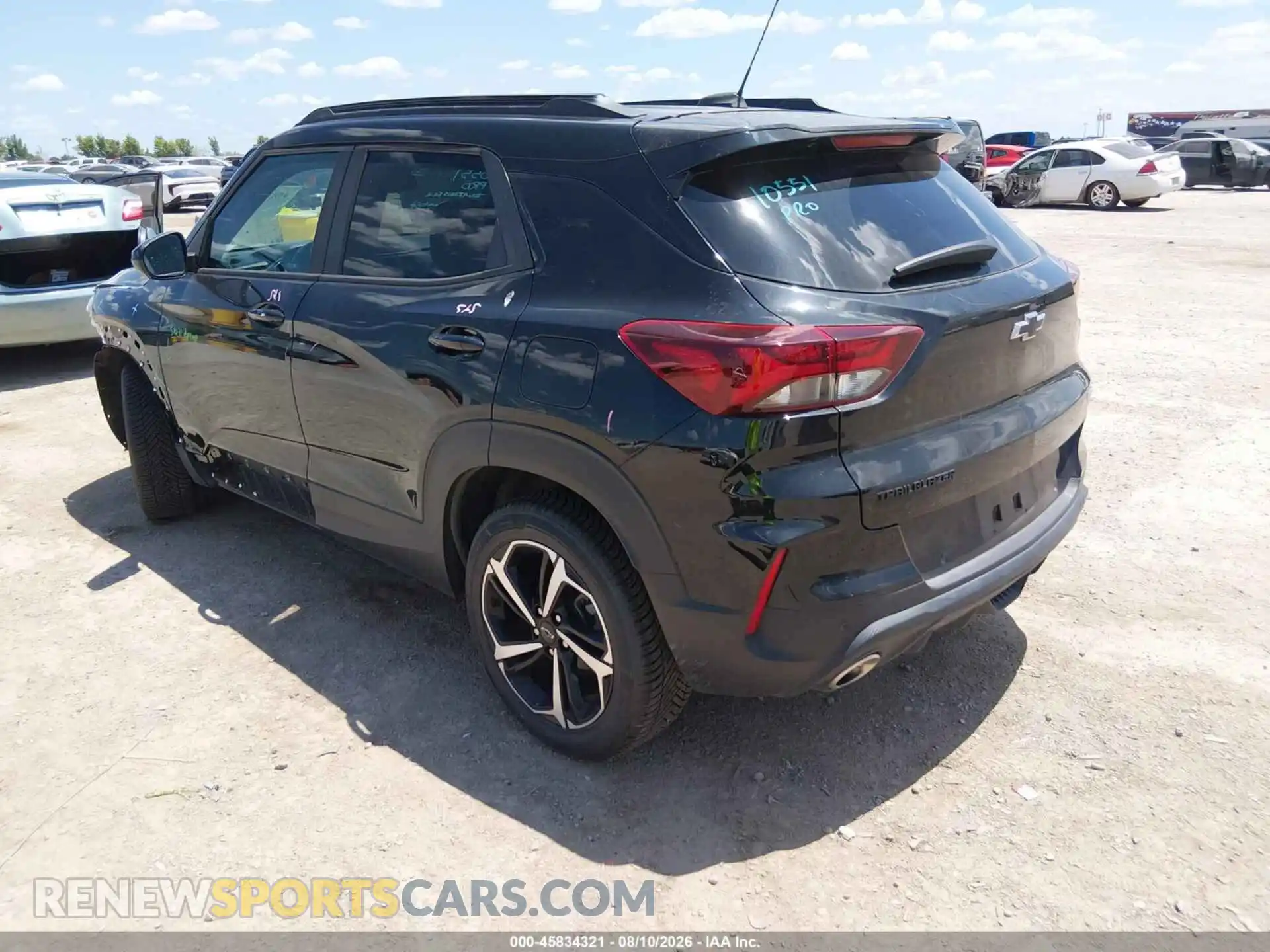 3 Photograph of a damaged car KL79MTSL5MB070217 CHEVROLET TRAILBLAZER 2021