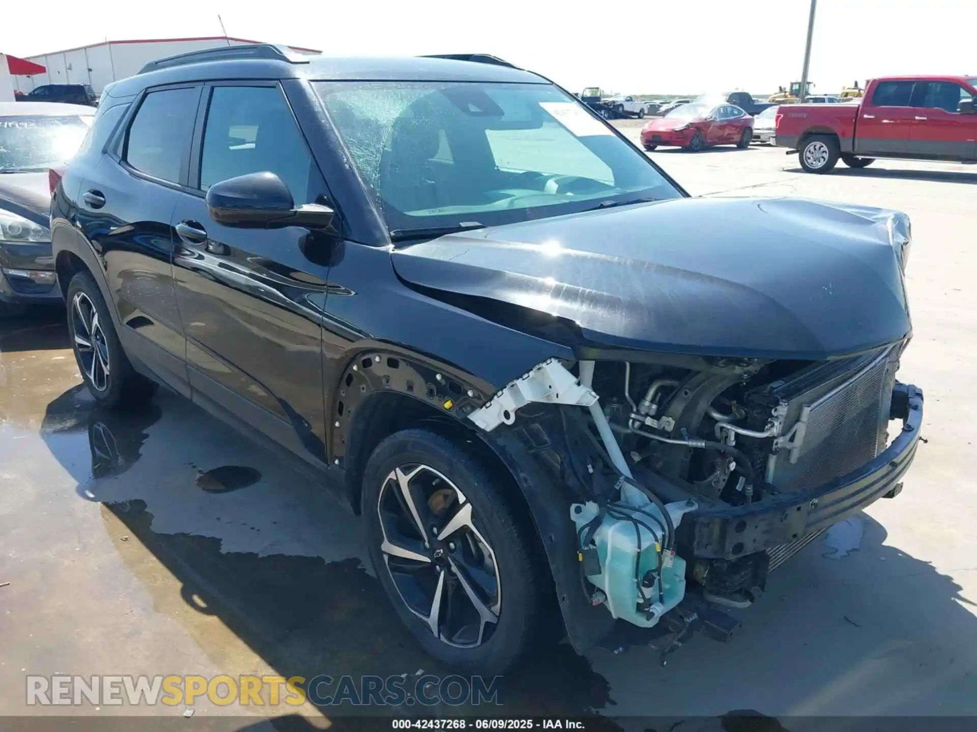 1 fotografías del automóvil dañado KL79MTSL6MB025593 CHEVROLET TRAILBLAZER 2021