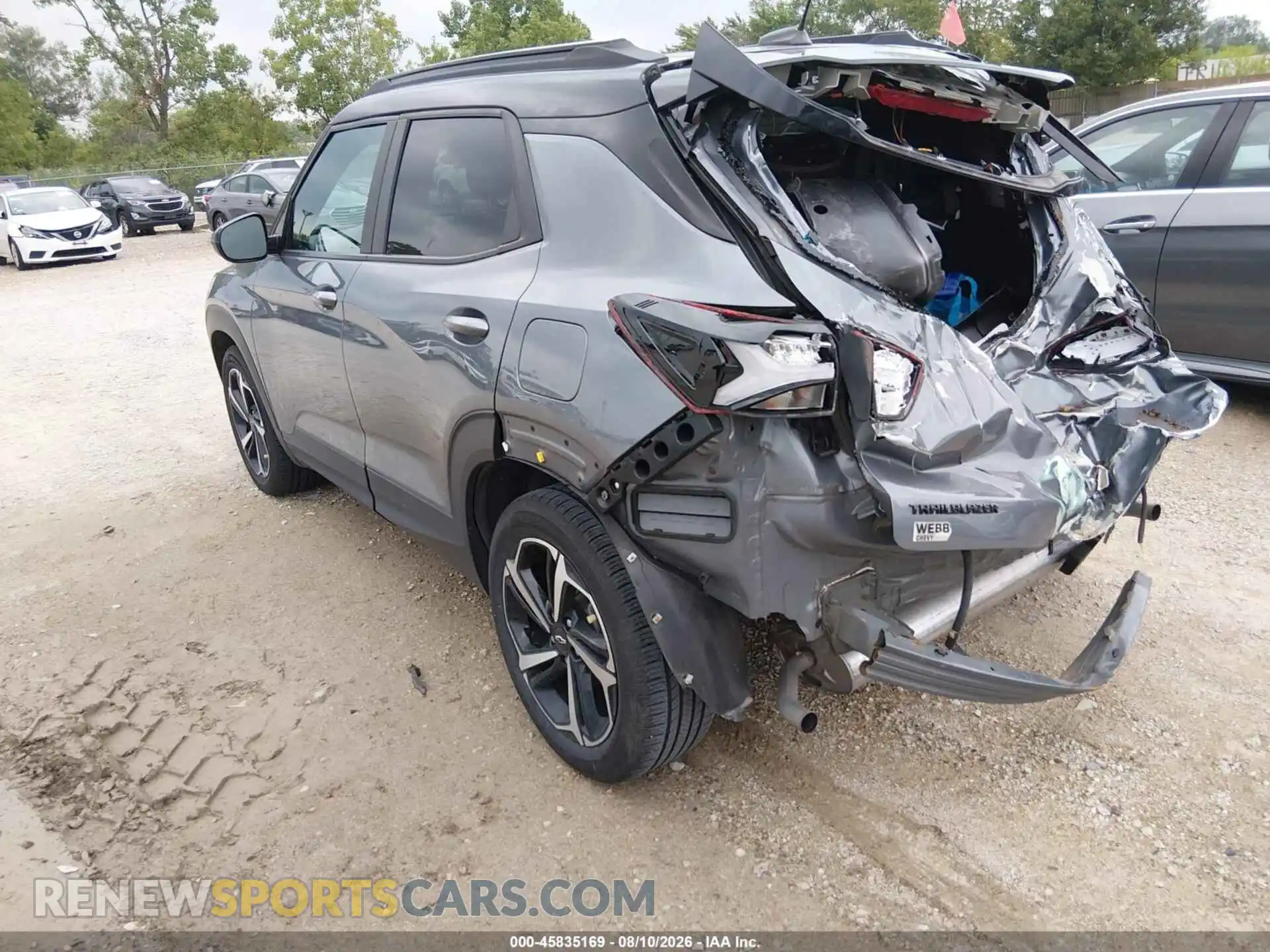 3 Photograph of a damaged car KL79MTSL7MB159982 CHEVROLET TRAILBLAZER 2021