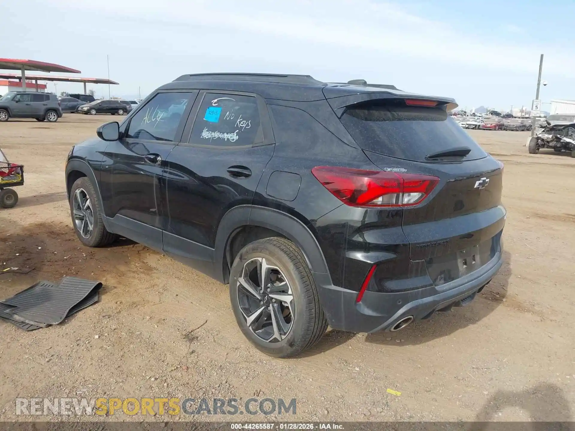 3 fotografías del automóvil dañado KL79MTSL9MB051637 CHEVROLET TRAILBLAZER 2021