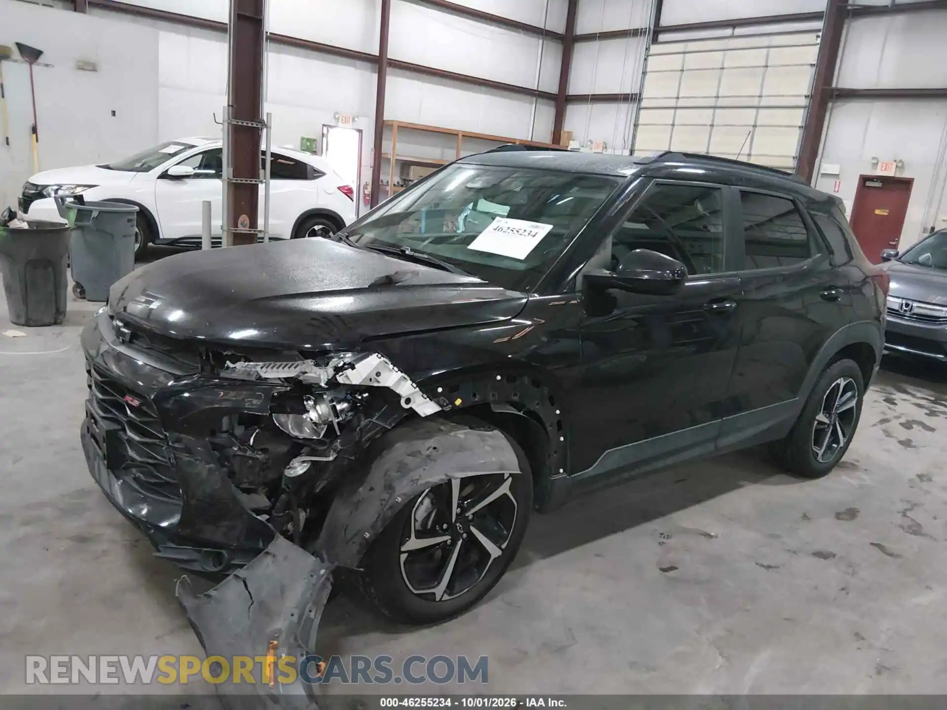 2 Photograph of a damaged car KL79MUSL2MB112283 CHEVROLET TRAILBLAZER 2021