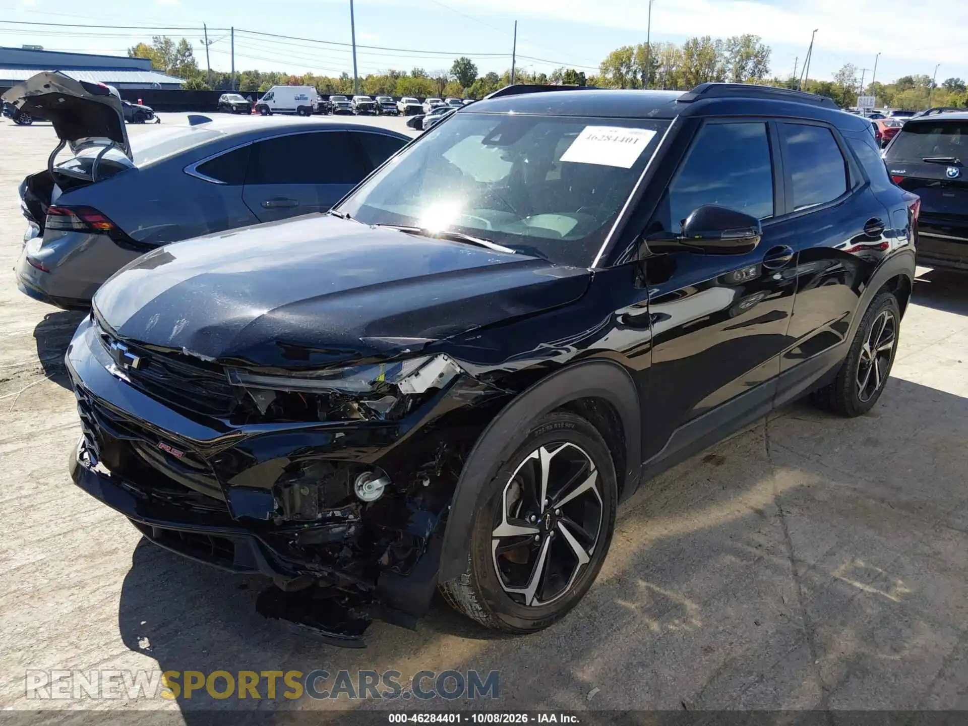 2 Фотография поврежденного автомобиля KL79MUSL6MB091714 CHEVROLET TRAILBLAZER 2021