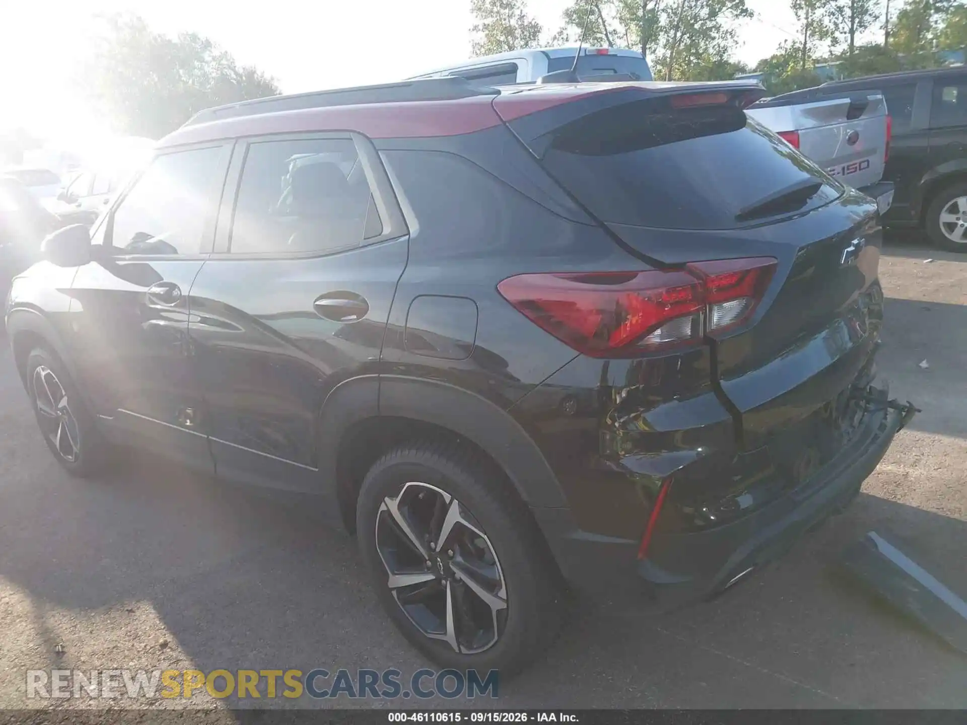 3 Photograph of a damaged car KL79MUSL8MB022734 CHEVROLET TRAILBLAZER 2021