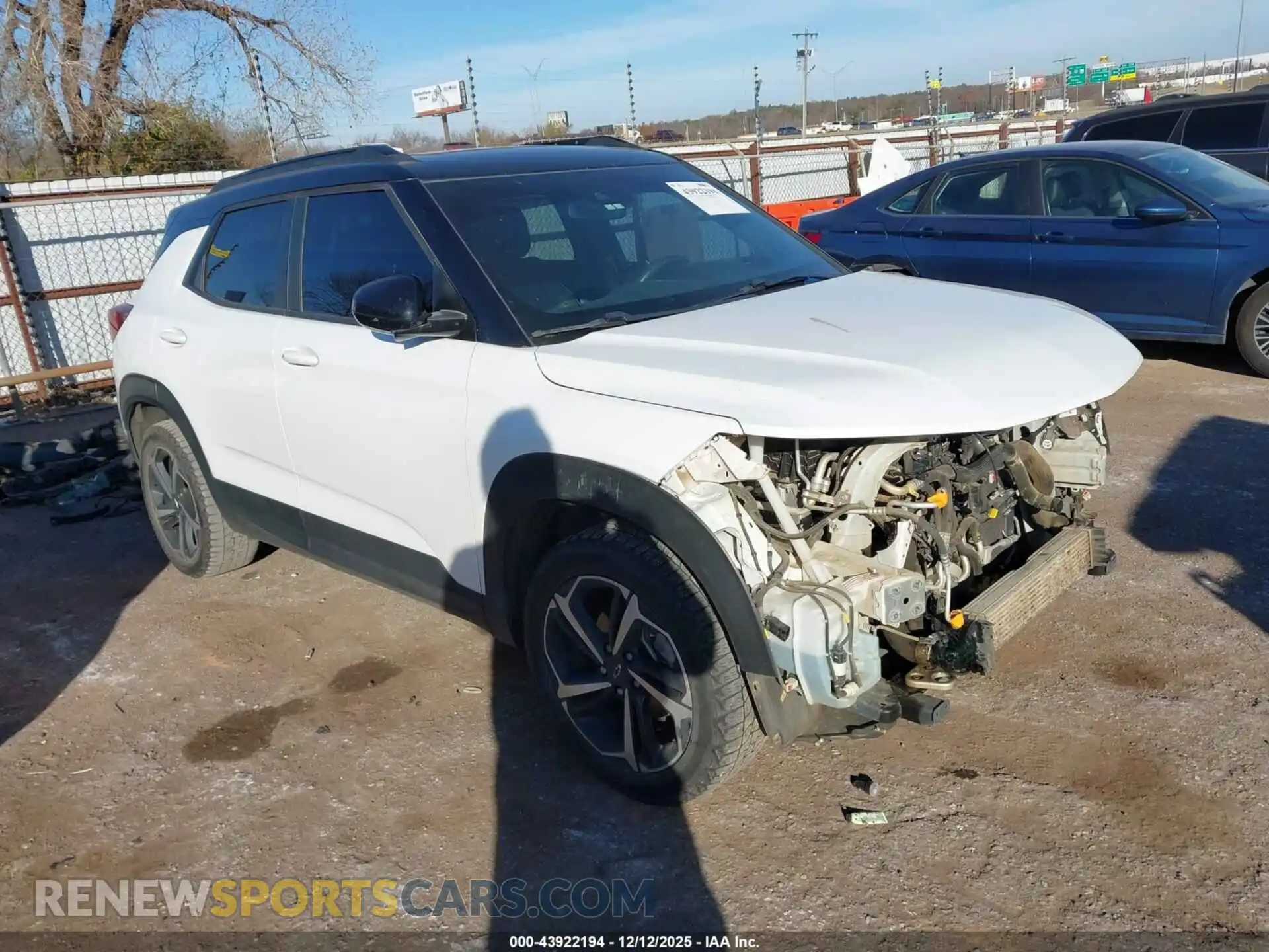 1 Photograph of a damaged car KL79MUSL8MB129699 CHEVROLET TRAILBLAZER 2021