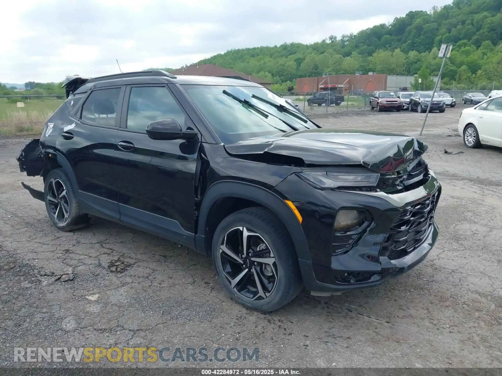 1 Photograph of a damaged car KL79MUSL8MB178496 CHEVROLET TRAILBLAZER 2021